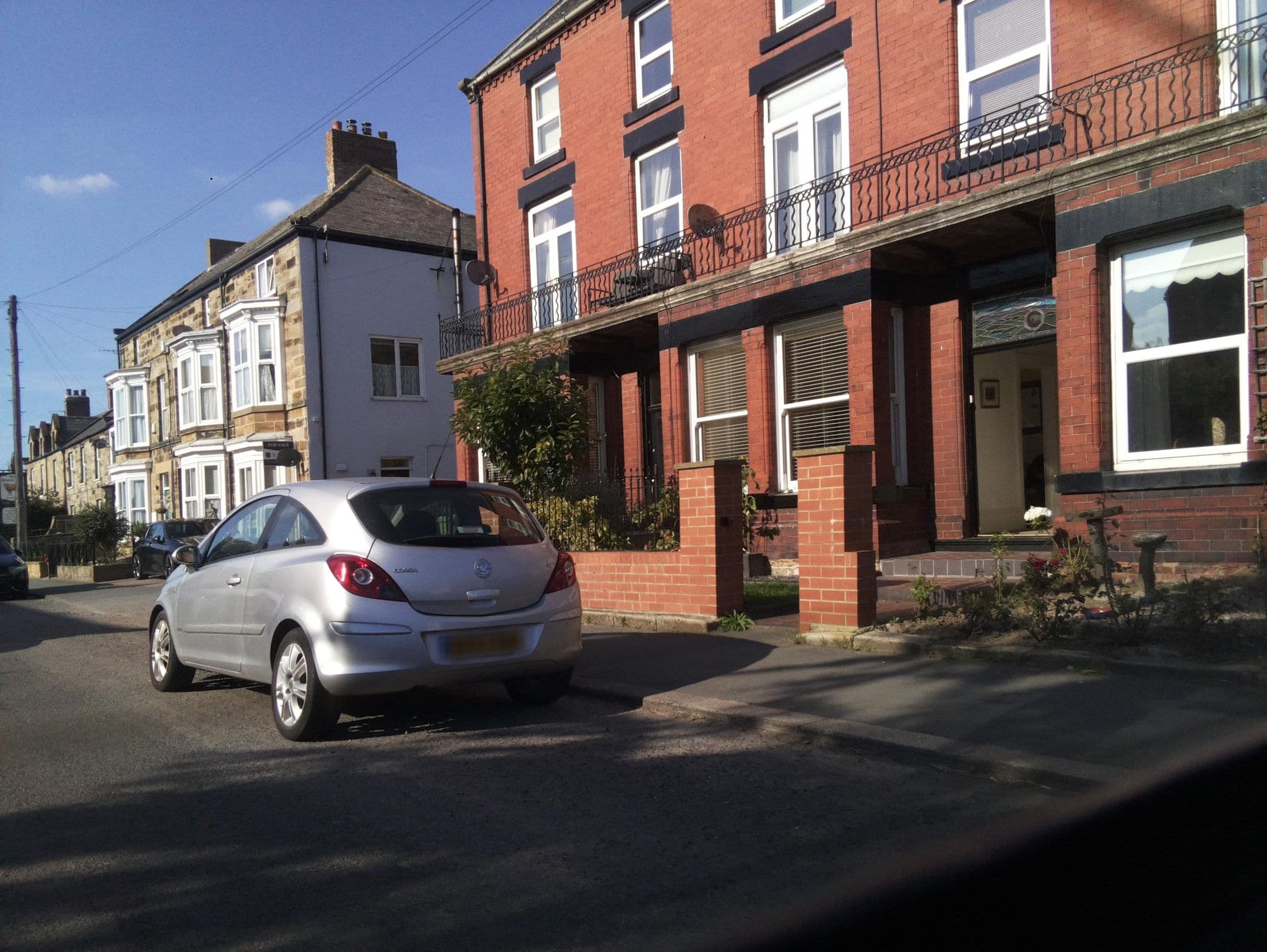 Street view near The Old Post Office Bed and Breakfast, Loftus — © southglos (CC BY-SA · Mapillary)
