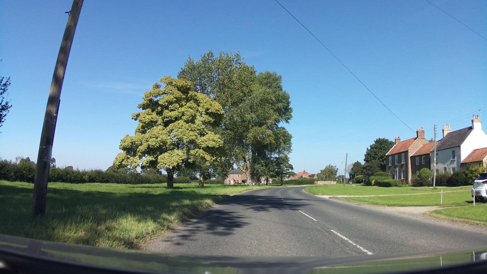 Street view near Blacksmiths Bed & Breakfast, Sheriff Hutton — © southglos (CC BY-SA · Mapillary)