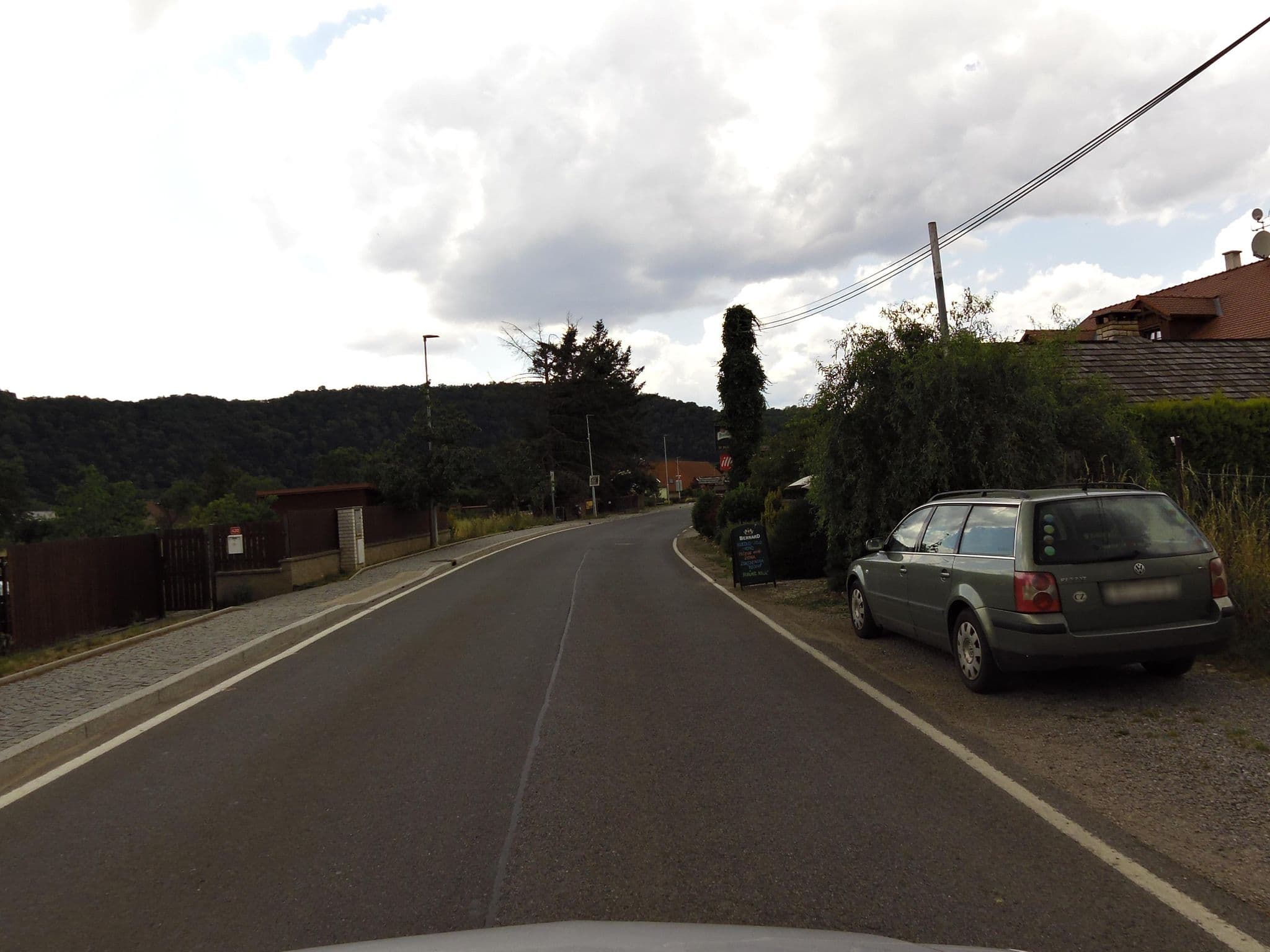 Street view near U Máni, Řevnice — © fell3 (CC BY-SA · Mapillary)