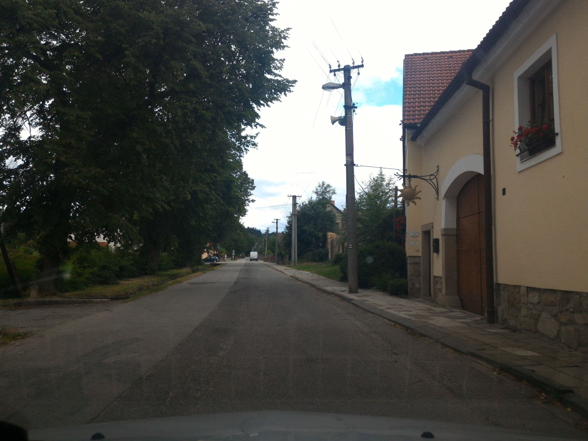 Street view near Penzion Sluníčko, Telč — © fell3 (CC BY-SA · Mapillary)
