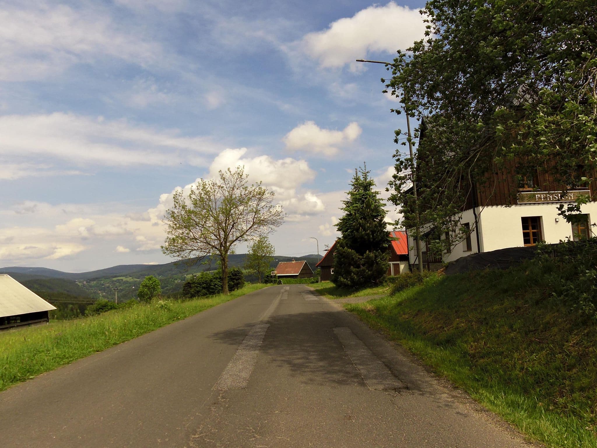 Street view near Pension Na Zalozne, Kořenov — © fell3 (CC BY-SA · Mapillary)