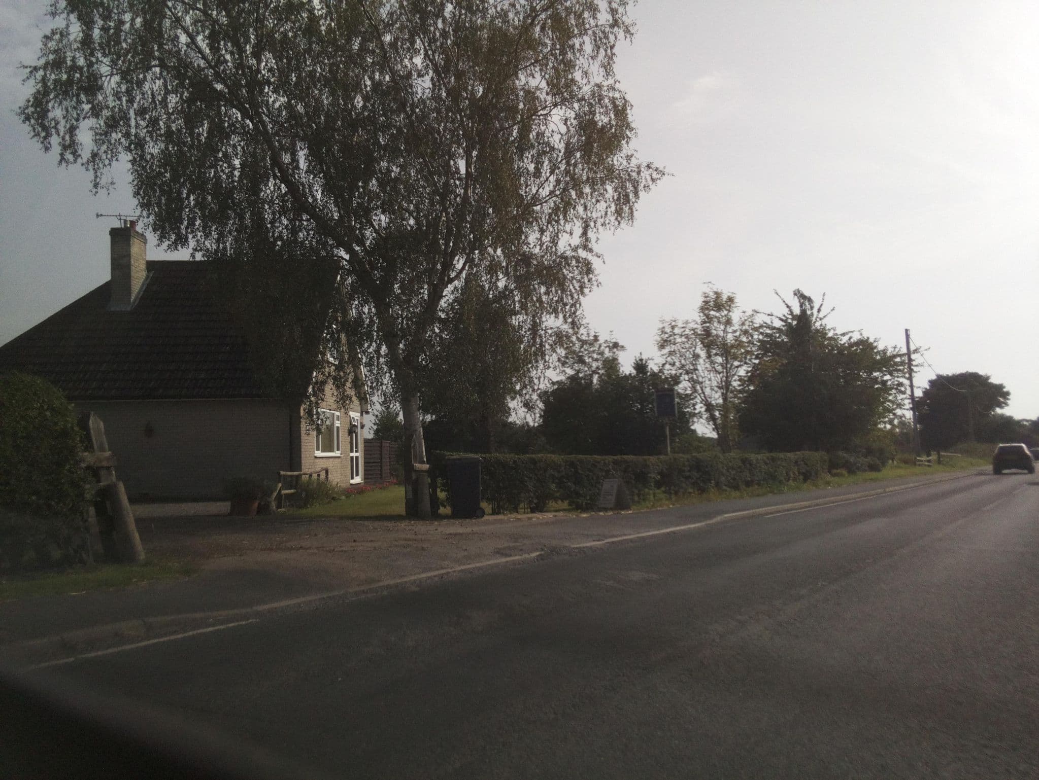 Street view near The Lodge, Haxby — © southglos (CC BY-SA · Mapillary)