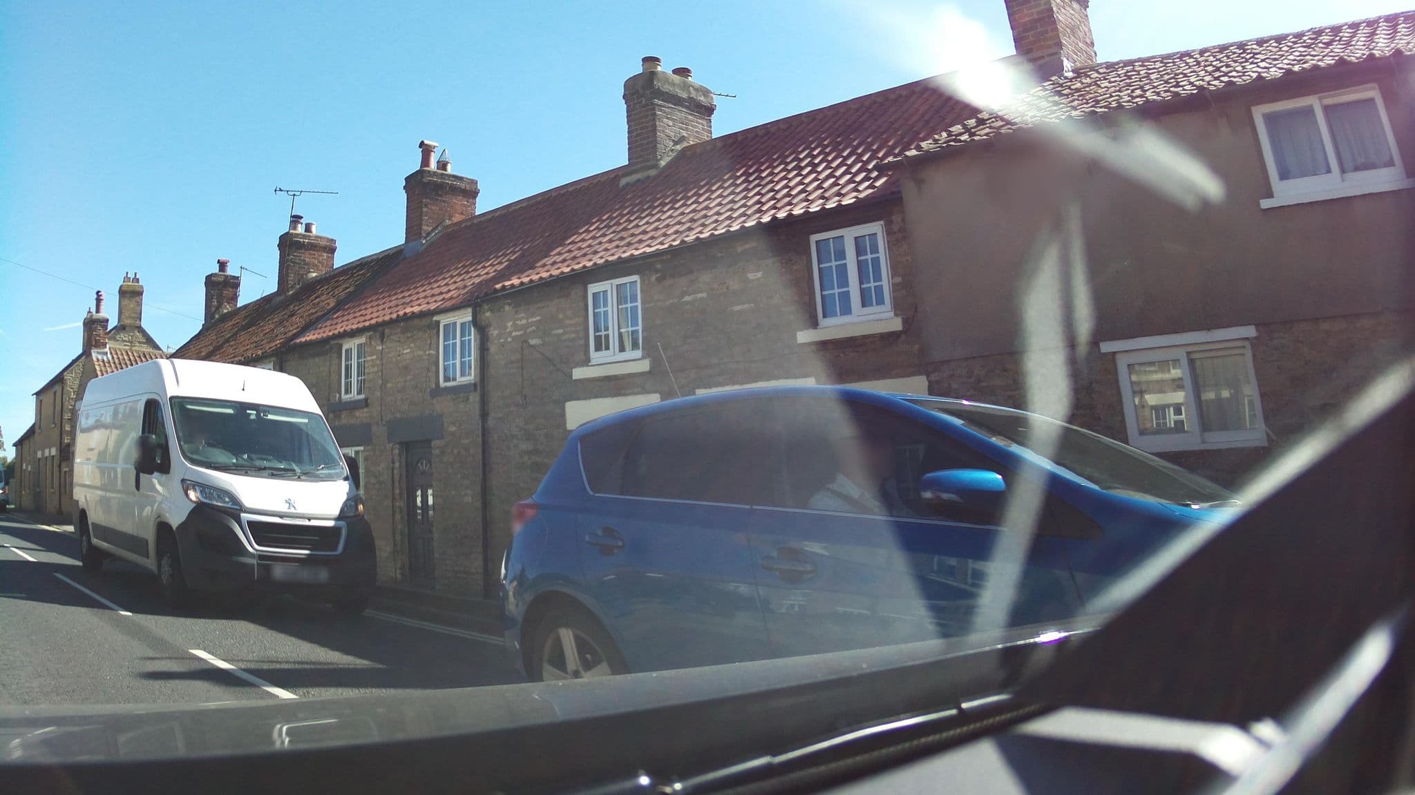 Street view near The Peacock Hotel, East Ayton — © southglos (CC BY-SA · Mapillary)