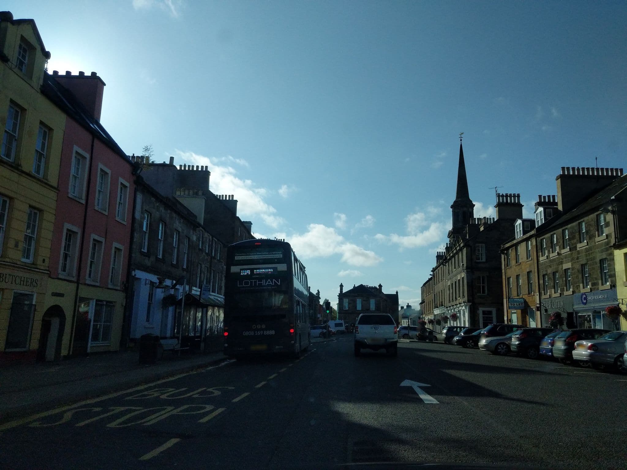 Street view near Mercat, Haddington — © ccbb7766 (CC BY-SA · Mapillary)