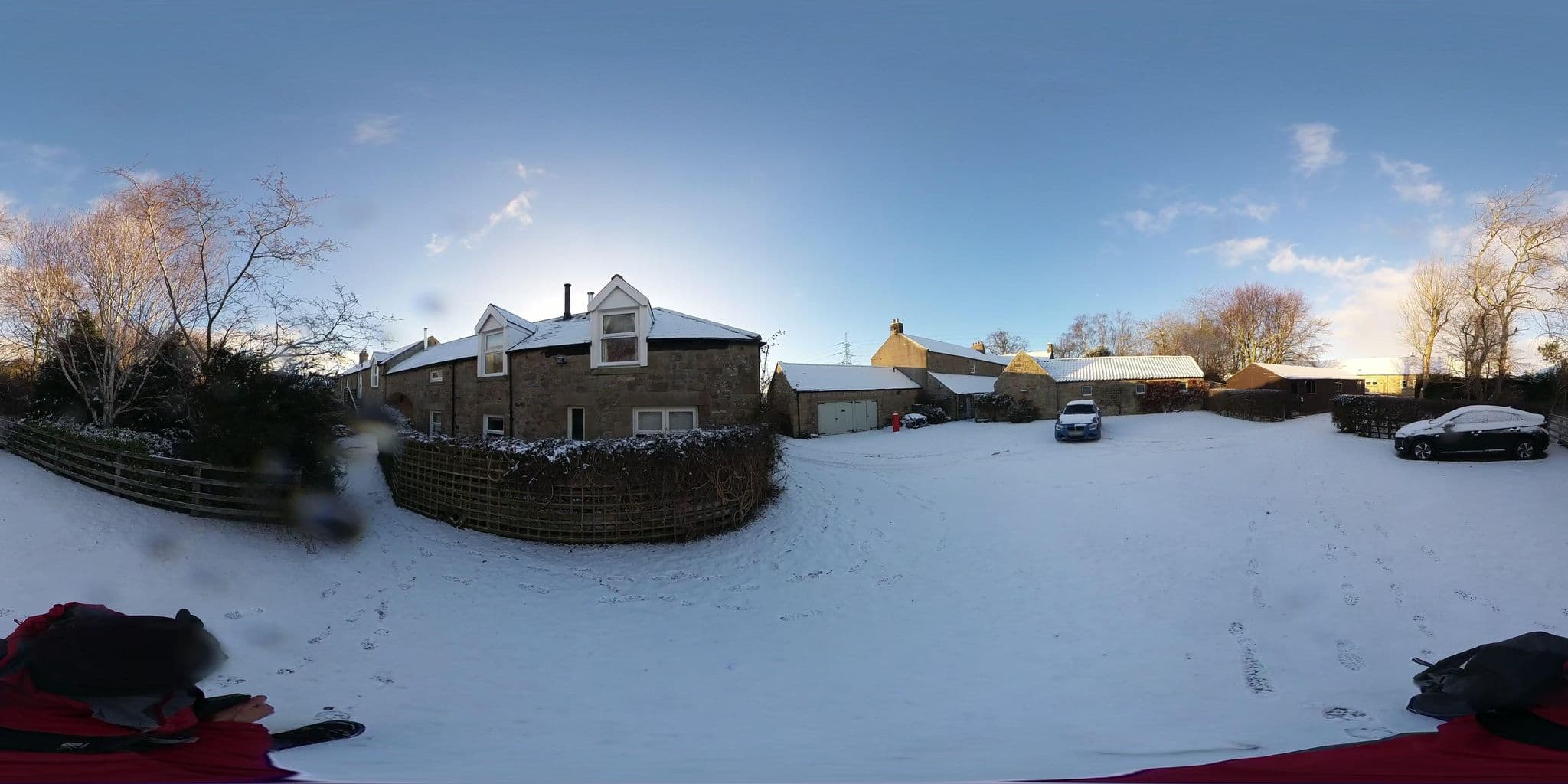 Street view near Breamish Valley Cottages, Wooler — © Chris108 (CC BY-SA · Mapillary)