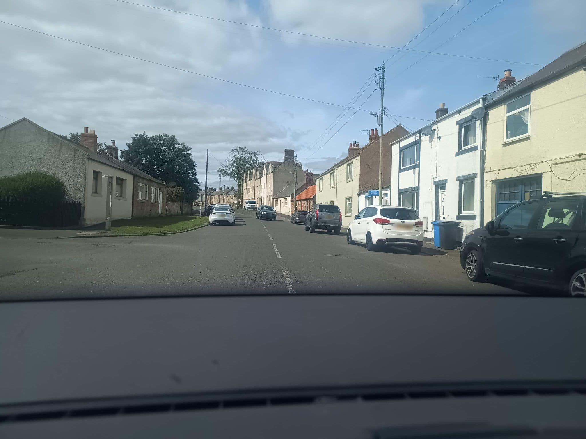 Street view near Blue Bell Farm Caravan Park & Holiday Cottages, Belford — © zuse (CC BY-SA · Mapillary)