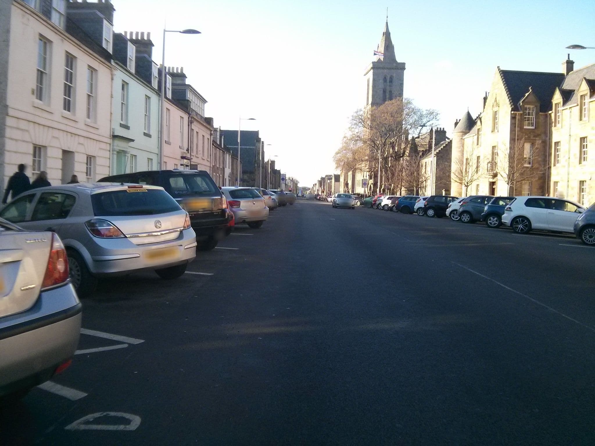 Street view near Ogstons On North Street, Saint Andrews — © moohan (CC BY-SA · Mapillary)