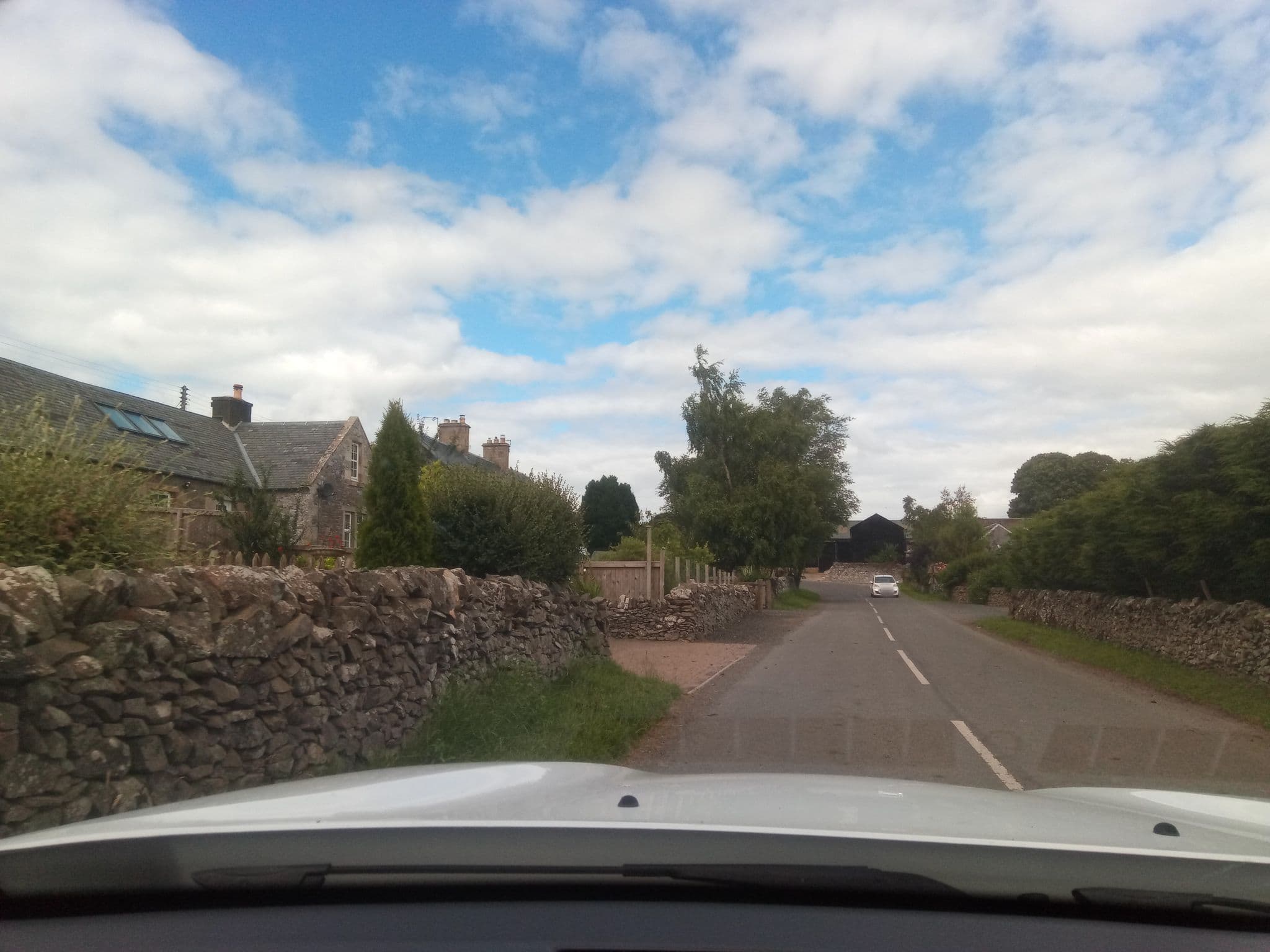 Street view near Hassendean Bed and Breakfast, Hawick — © victuallers (CC BY-SA · Mapillary)