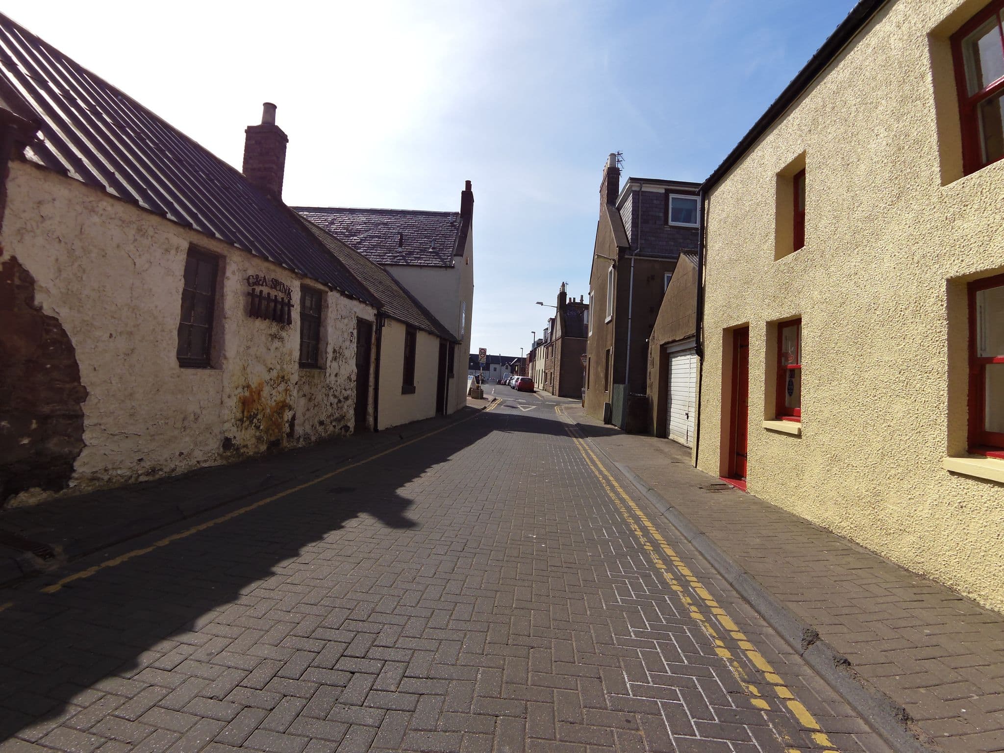 Street view near The Wee Anchor, Arbroath — © smsm1 (CC BY-SA · Mapillary)
