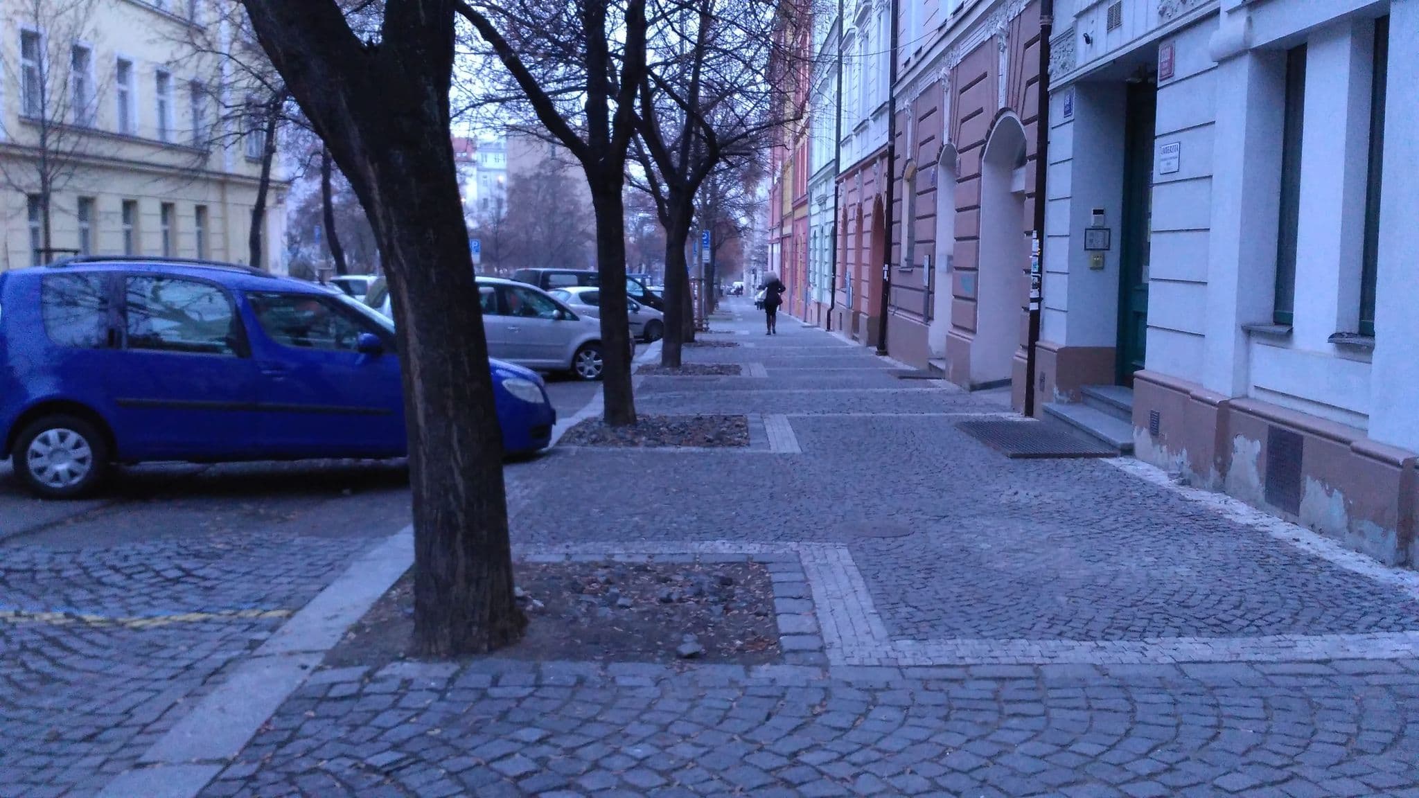 Street view near Hejtman, Žižkov — © pavelp (CC BY-SA · Mapillary)