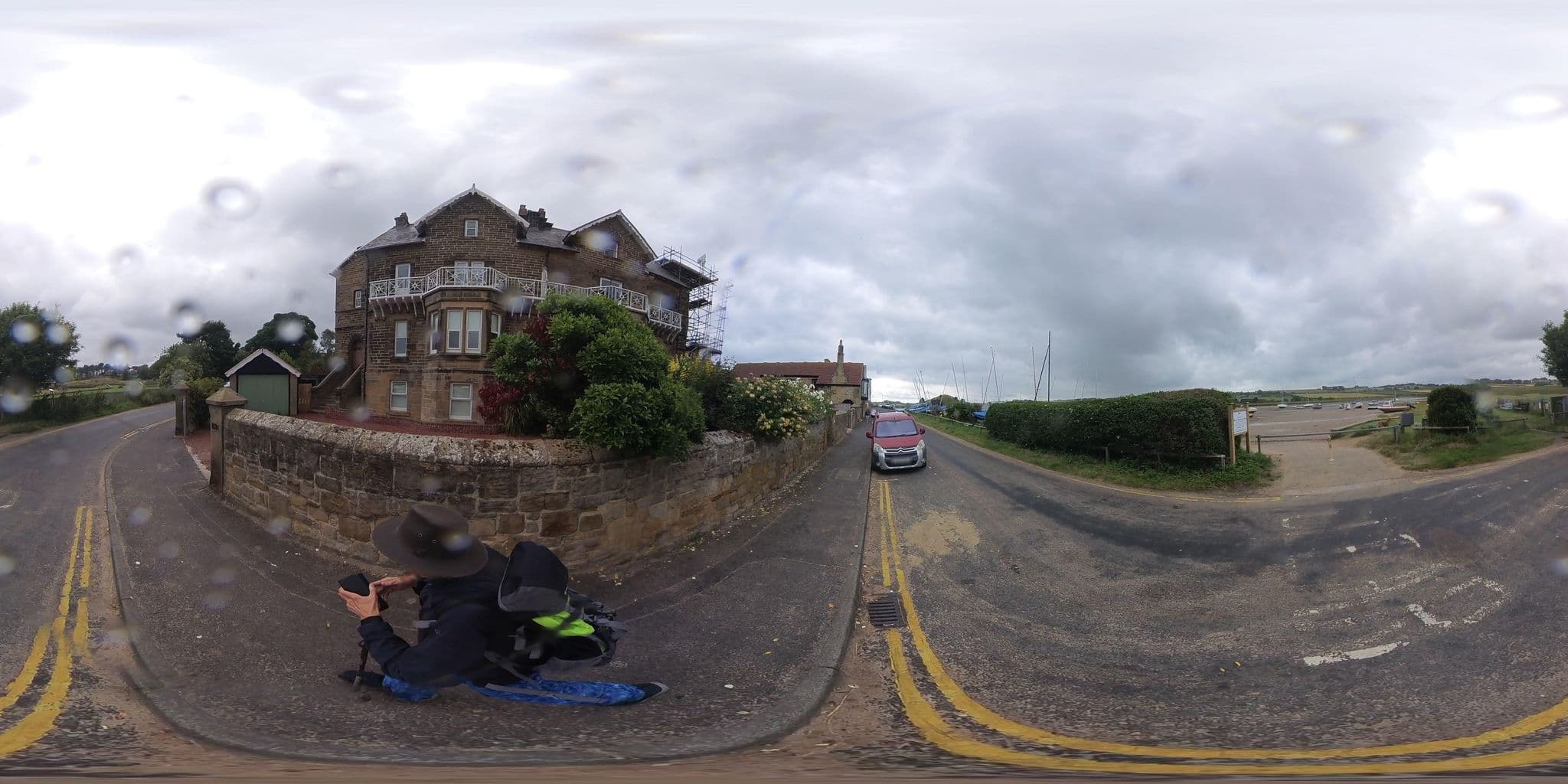 Street view near Paradise Lodge, Lesbury — © Chris108 (CC BY-SA · Mapillary)