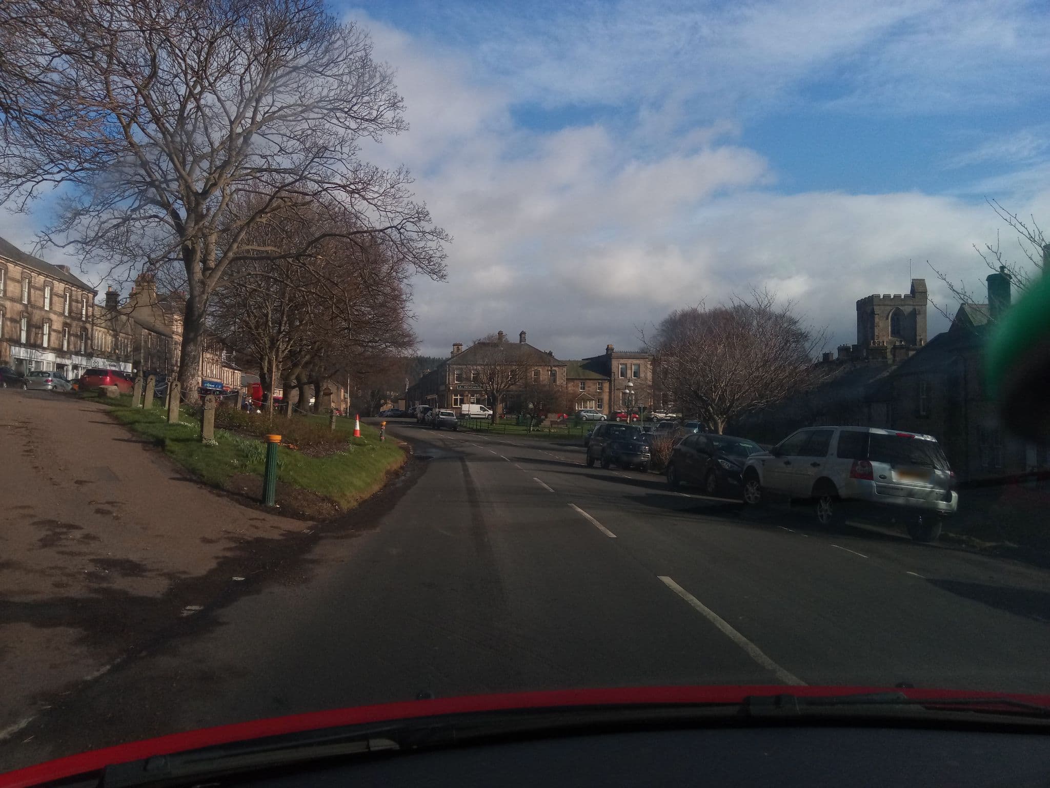 Street view near Conway Cottage, Rothbury — © victuallers (CC BY-SA · Mapillary)