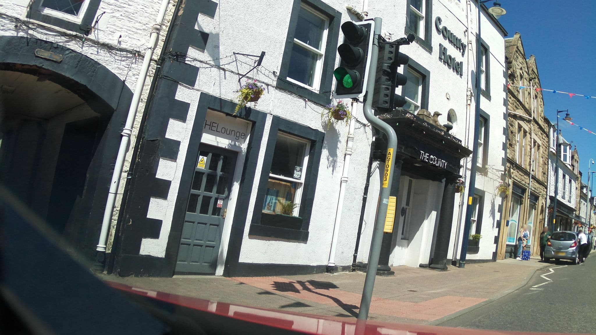 Street view near County Hotel Selkirk, Selkirk — © southglos (CC BY-SA · Mapillary)