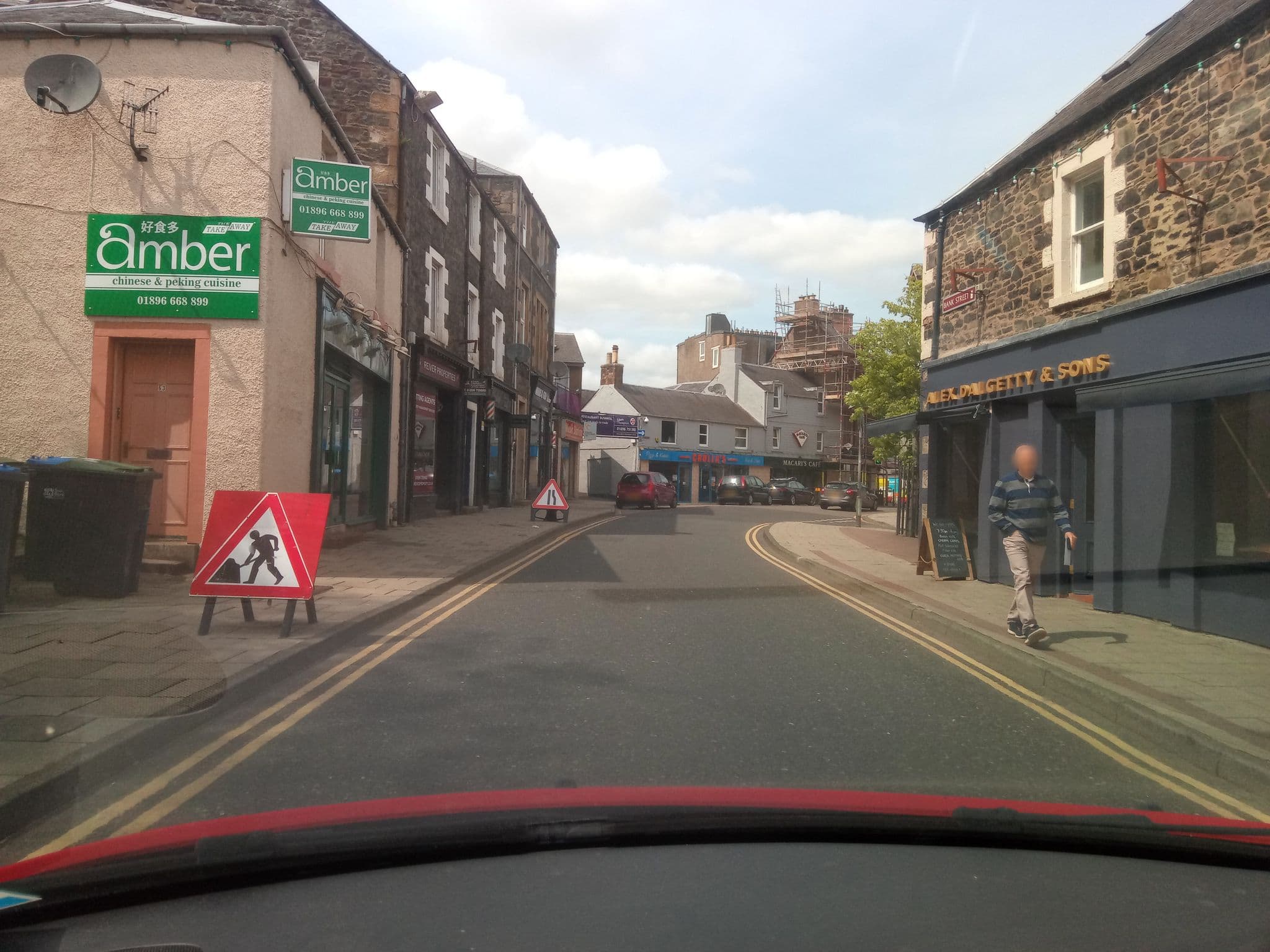 Street view near Osmond Guest House, Galashiels — © victuallers (CC BY-SA · Mapillary)