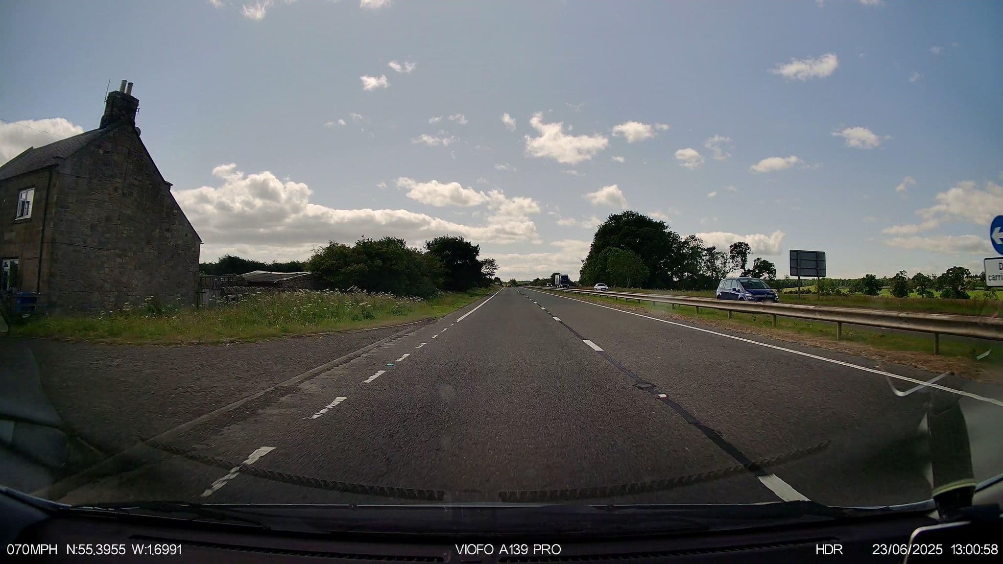 Street view near The Offshot, Alnwick — © IpswichEdits (CC BY-SA · Mapillary)