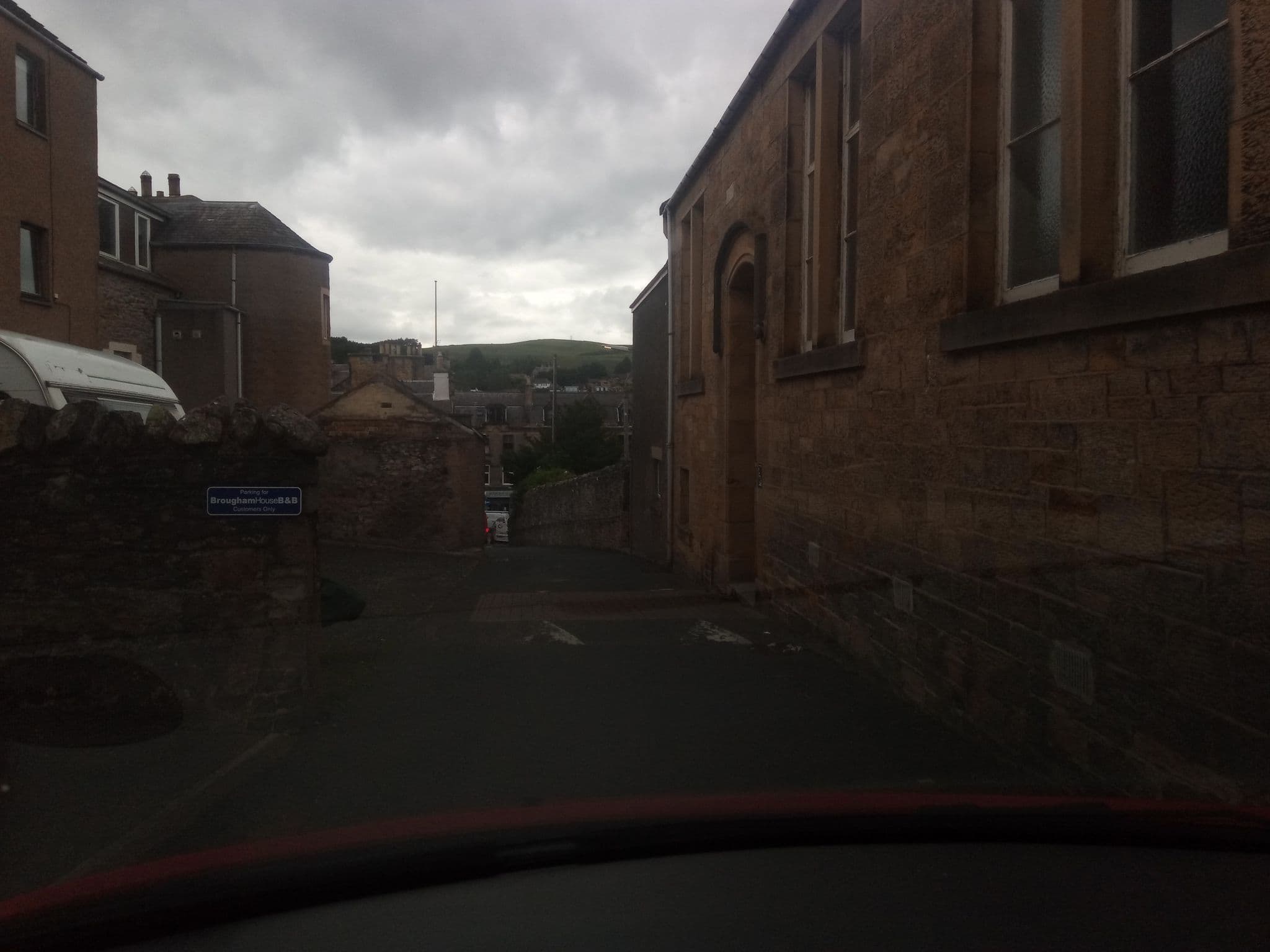 Street view near Brougham House - B&B, Hawick — © victuallers (CC BY-SA · Mapillary)