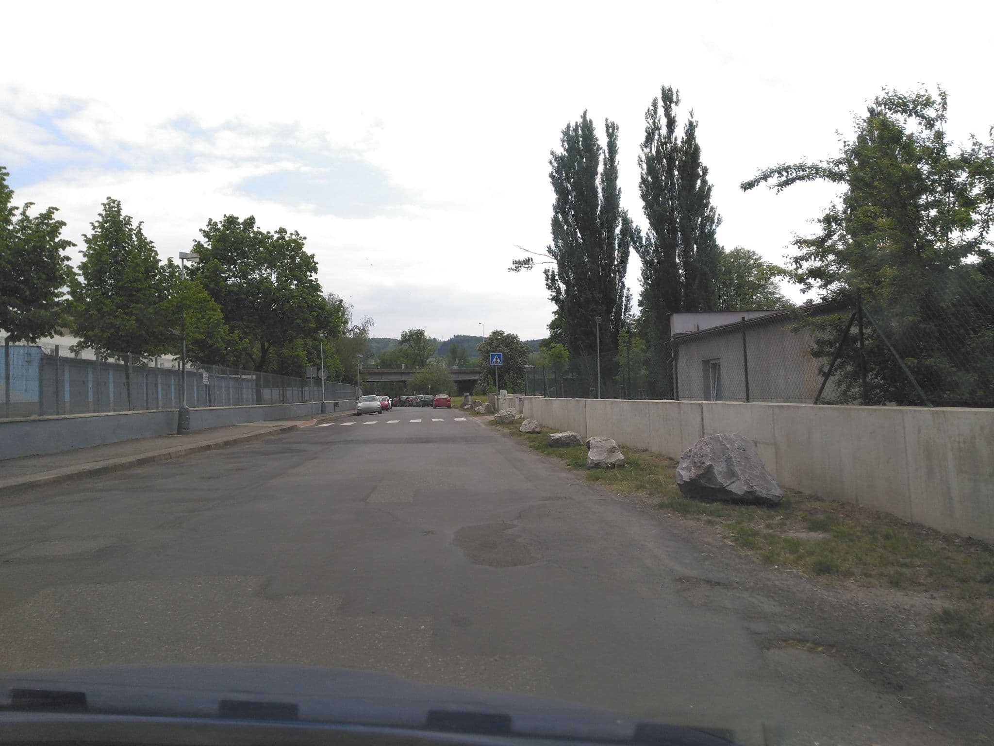 Street view near Autocamp Na Hrázi, Beroun — © pbokr (CC BY-SA · Mapillary)