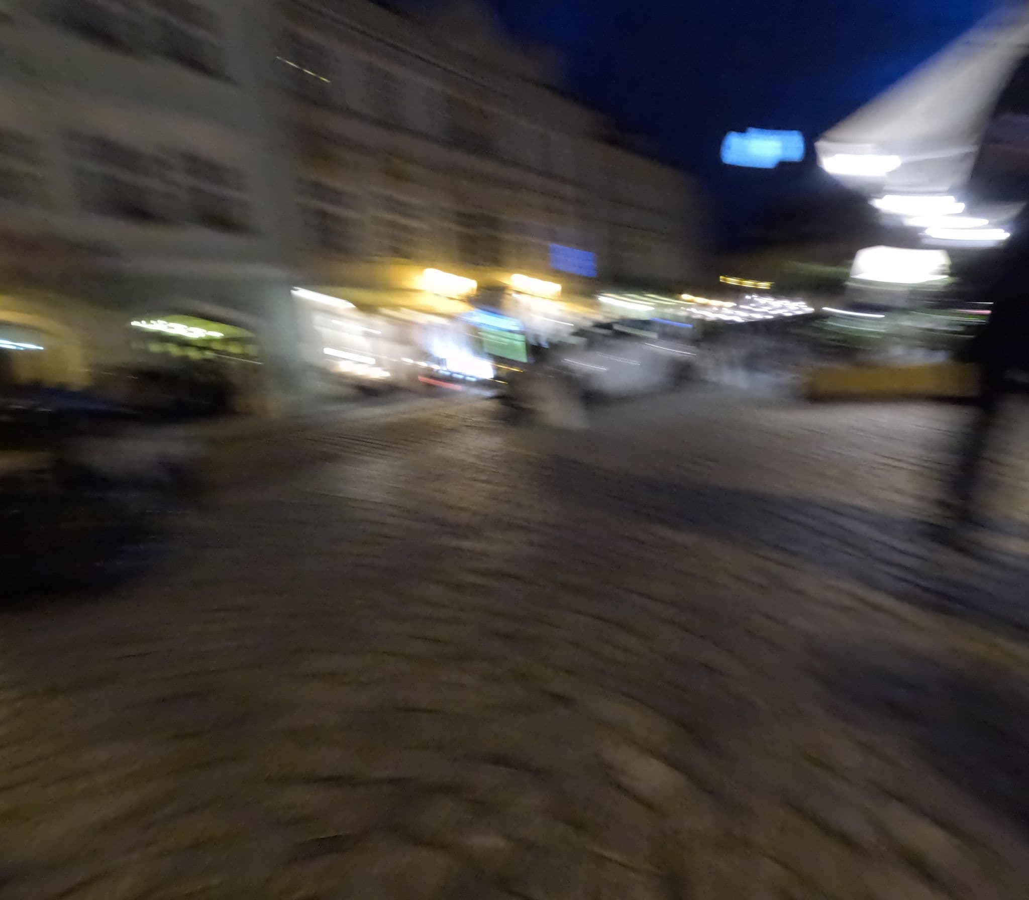 Street view near Betlem Club, Prague