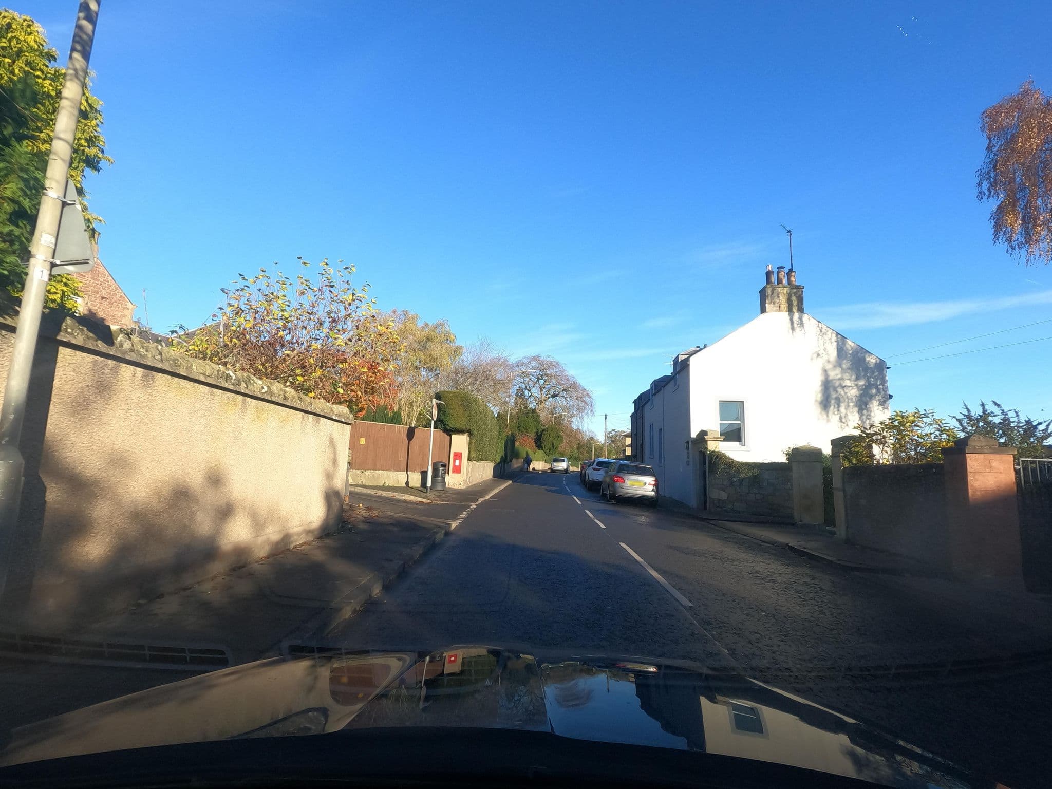 Street view near Goshen Cottage, Kelso — © floatingboater (CC BY-SA · Mapillary)