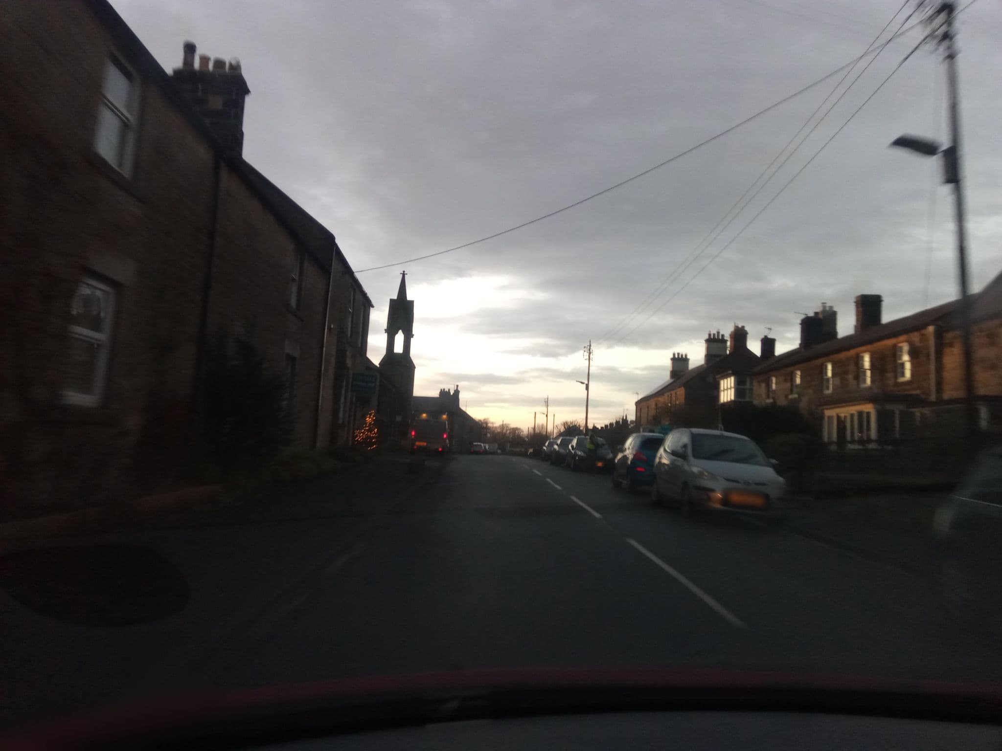 Street view near Farm Cottage Guest House, Rothbury — © victuallers (CC BY-SA · Mapillary)