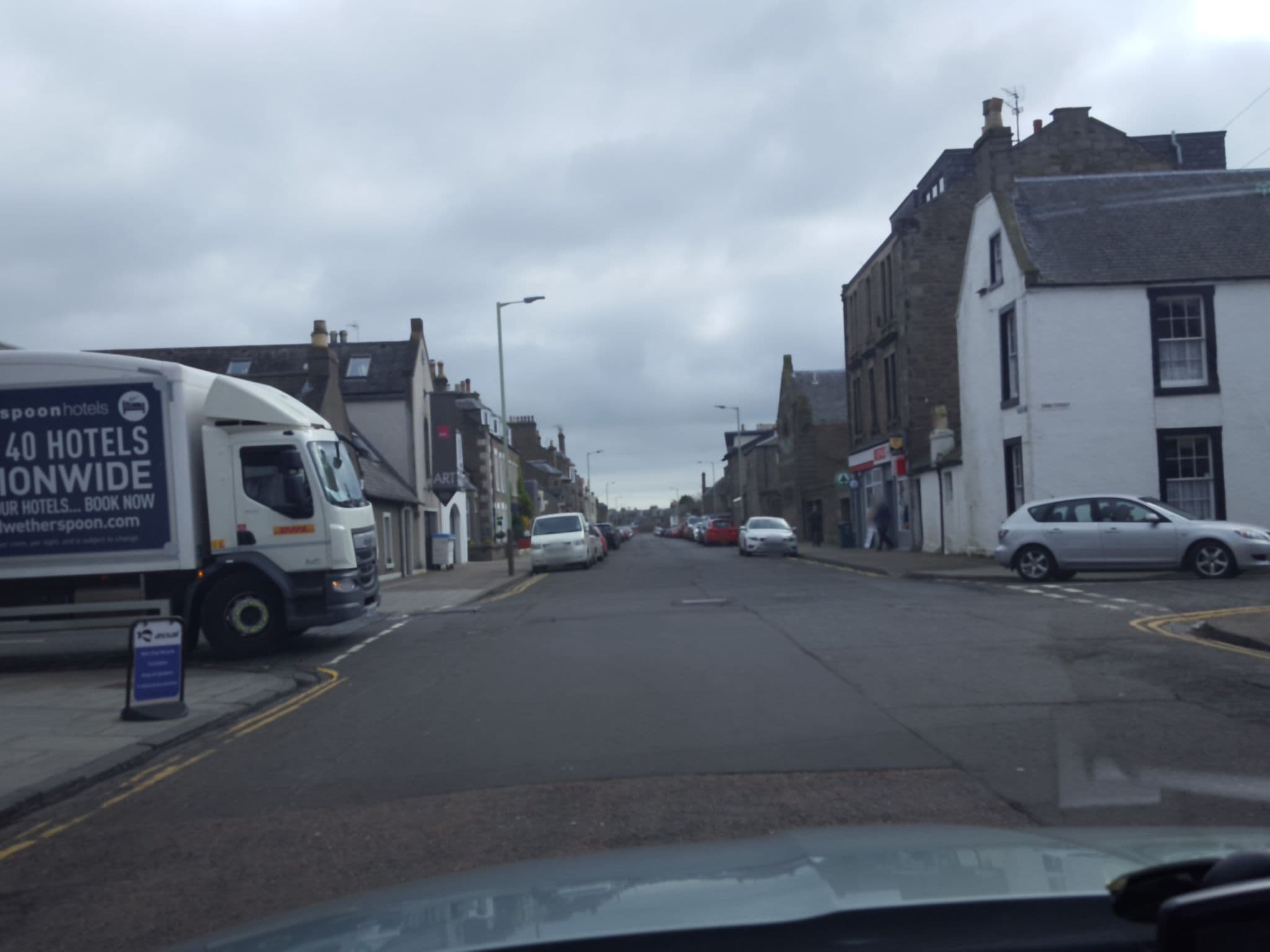 Street view near Tay Hotels, Tayport — © hobgoblin (CC BY-SA · Mapillary)