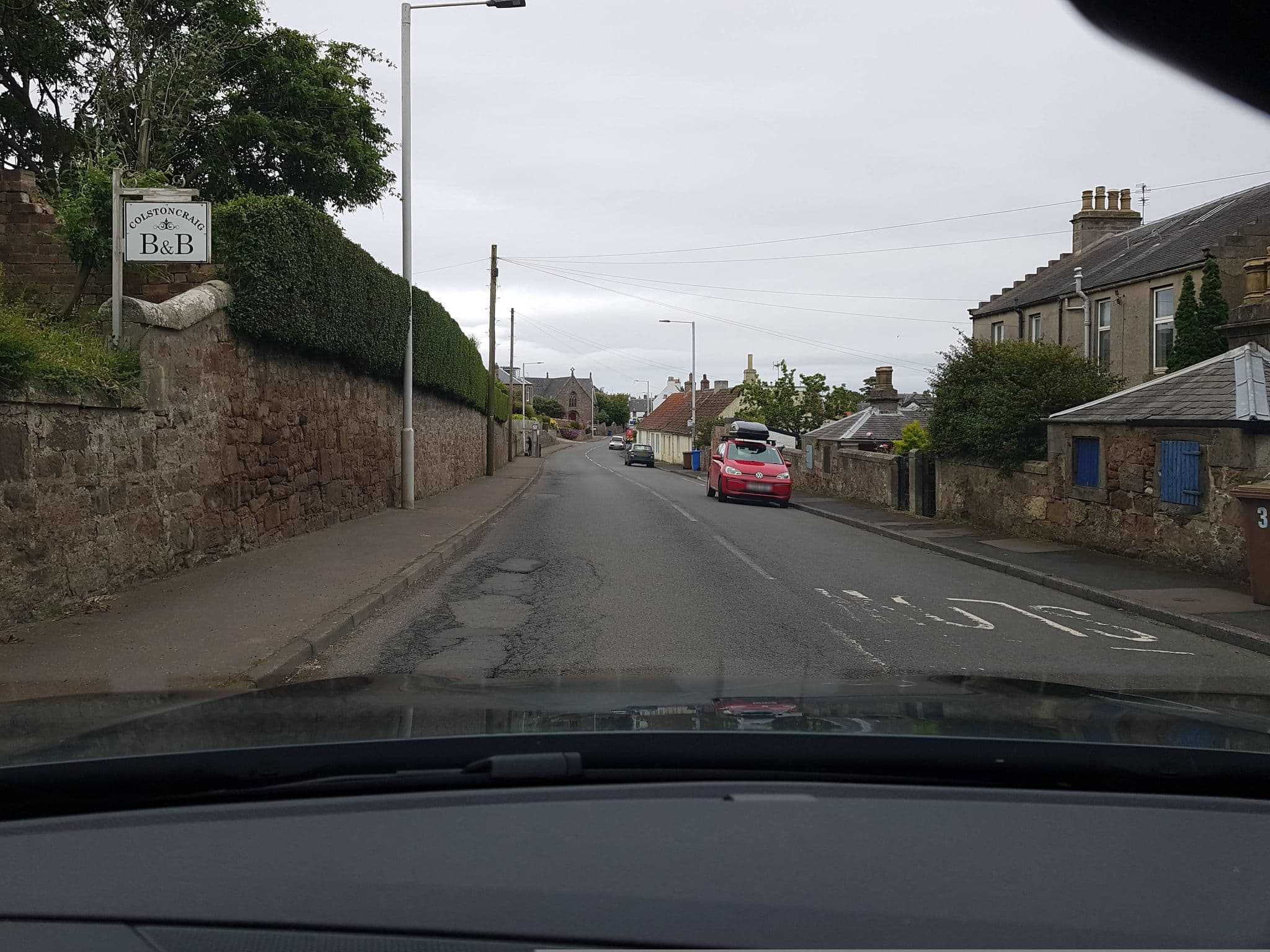 Street view near Colstoncraig, Crail — © toho (CC BY-SA · Mapillary)