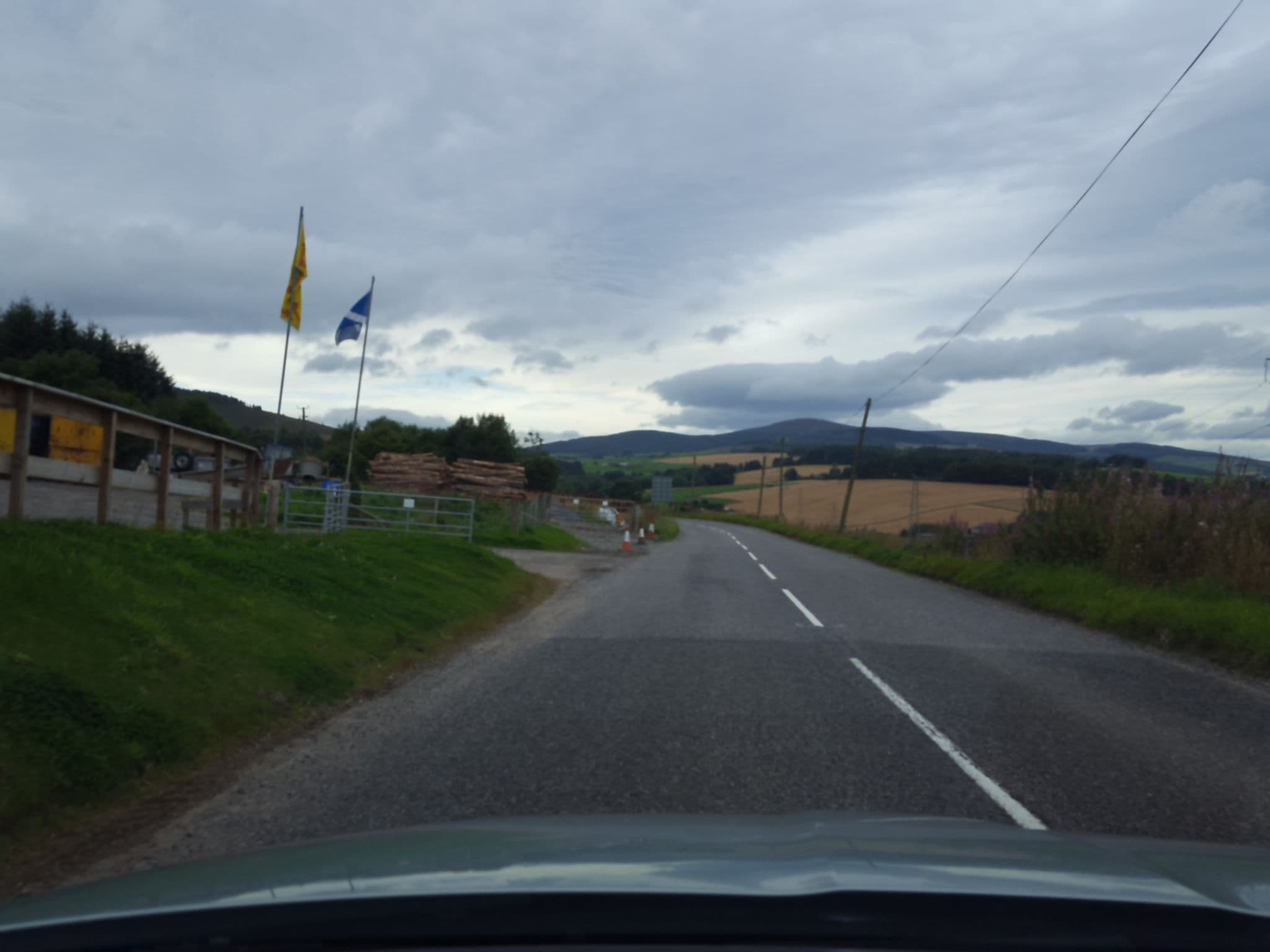 Street view near The Feughside Inn, Torphins — © hobgoblin (CC BY-SA · Mapillary)