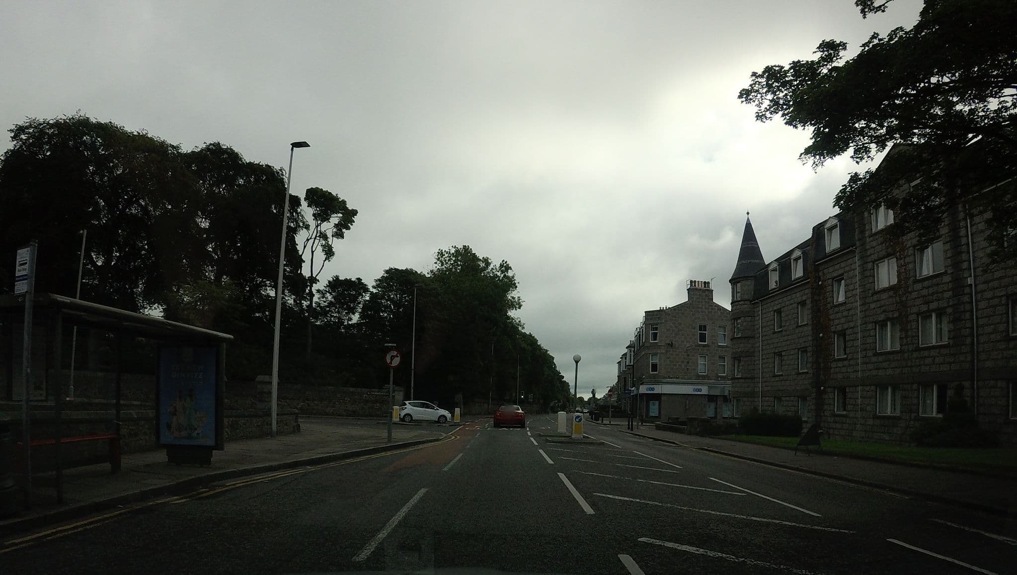 Street view near The Spires Serviced Apartments Aberdeen, Cults — © hobgoblin (CC BY-SA · Mapillary)