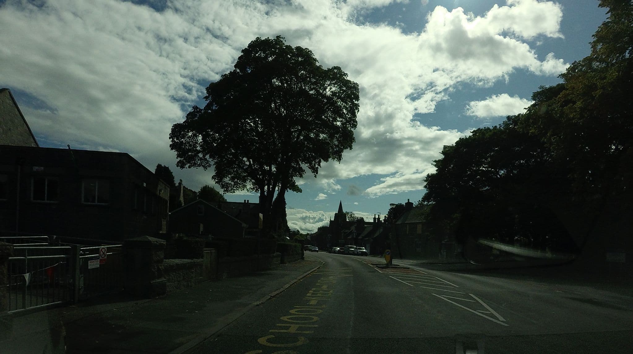 Street view near Macbeth Arms Hotel, Torphins — © hobgoblin (CC BY-SA · Mapillary)