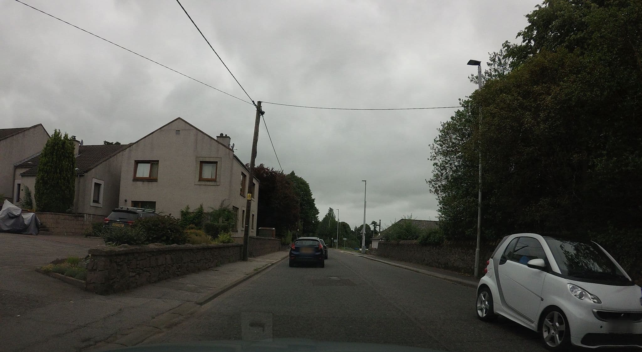 Street view near The Old West Manse, Banchory — © hobgoblin (CC BY-SA · Mapillary)
