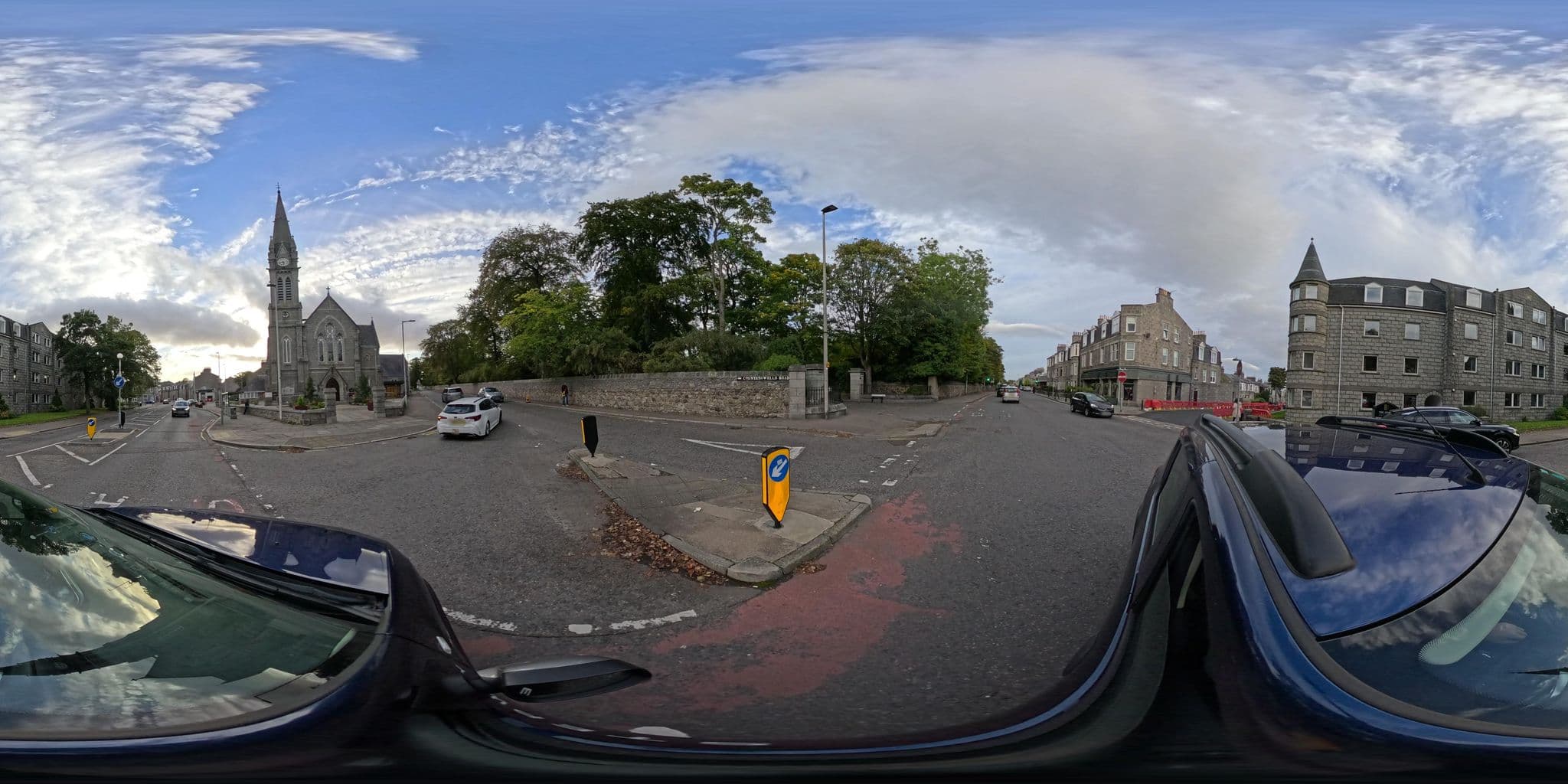 Street view near Burnhaven Properties, Cults — © coetserw (CC BY-SA · Mapillary)