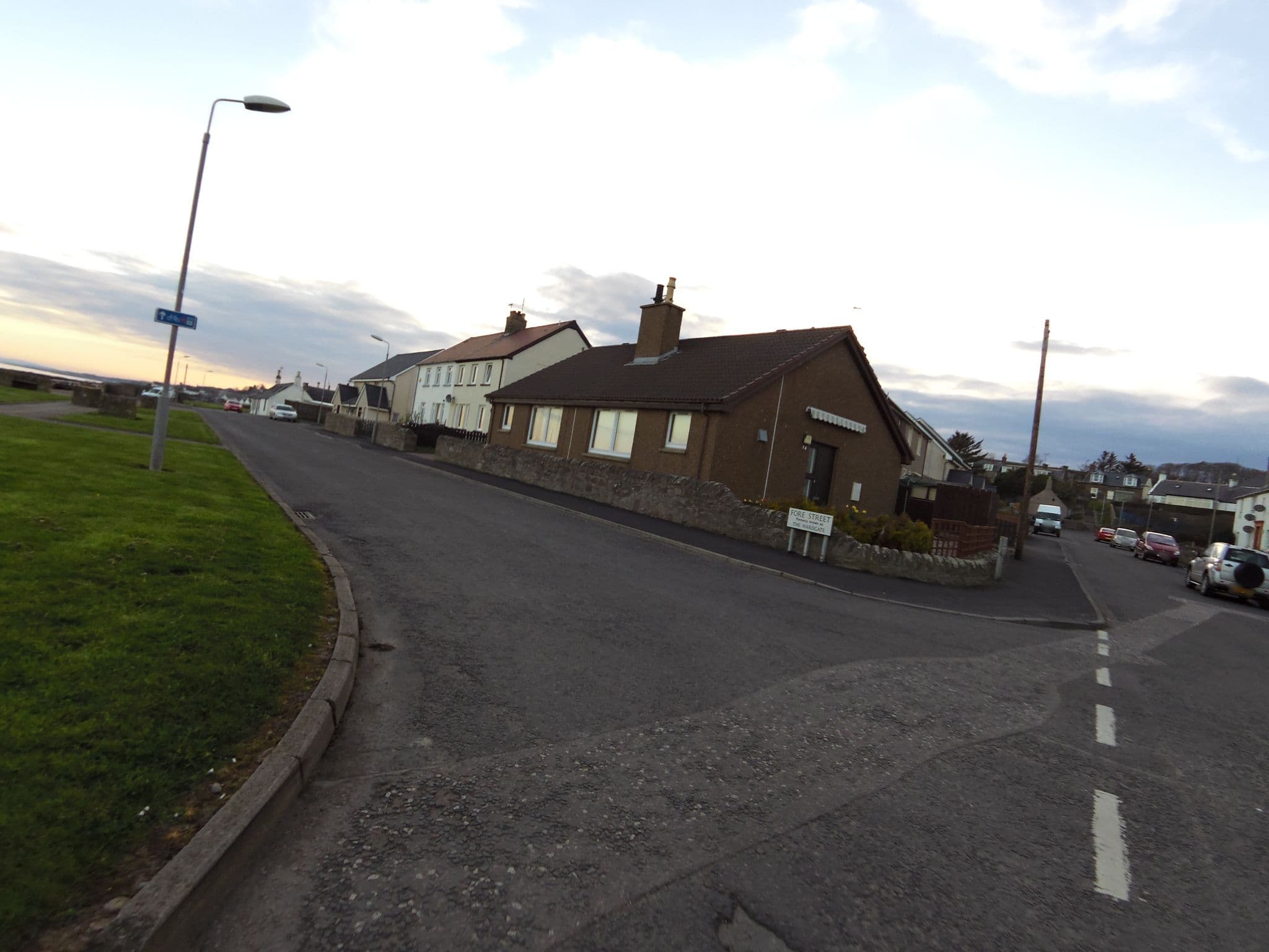 Street view near Seaforth Guest House, Saint Cyrus — © smsm1 (CC BY-SA · Mapillary)