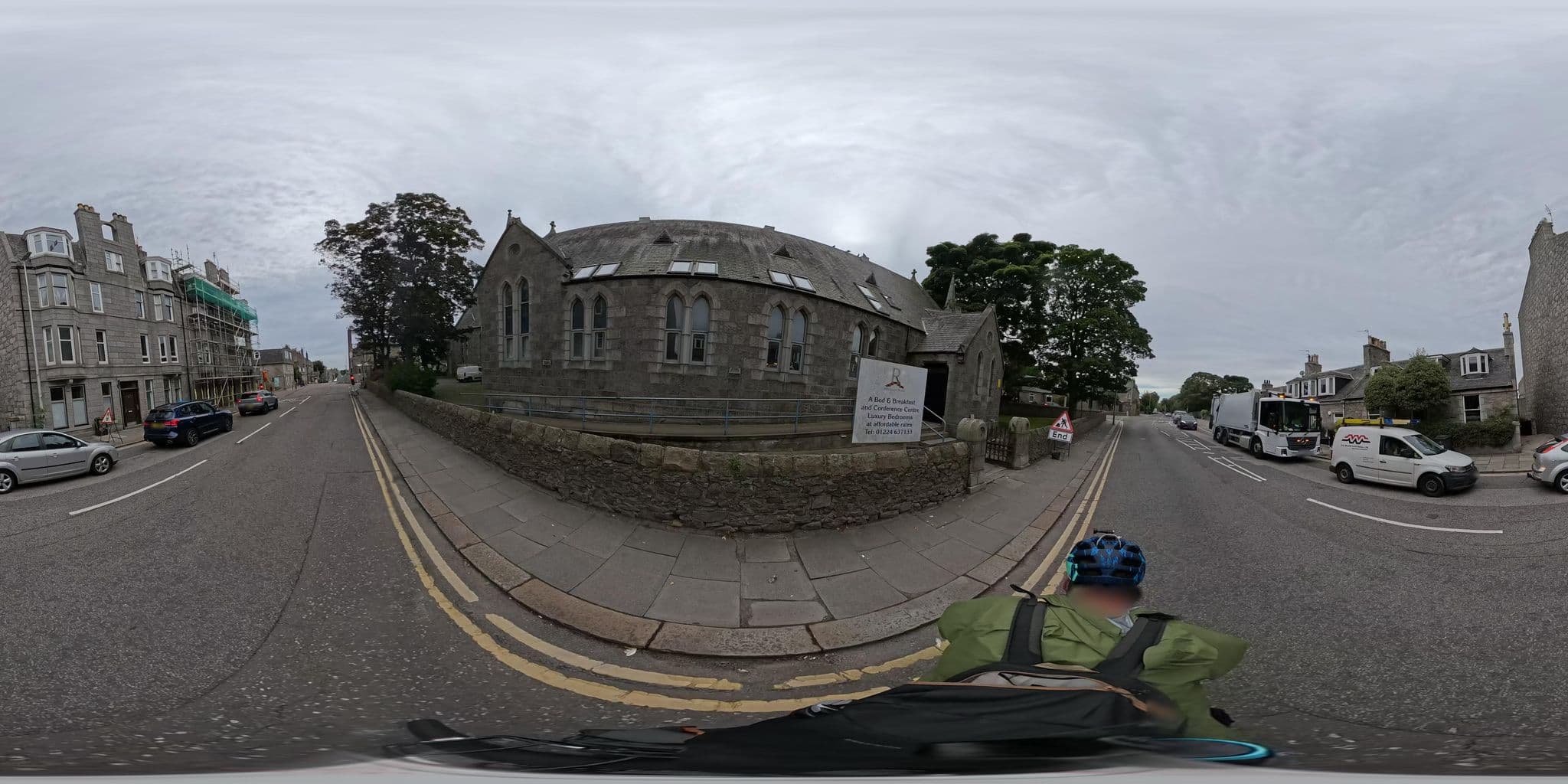 Street view near Rosemount Palace, Aberdeen — © coetserw (CC BY-SA · Mapillary)