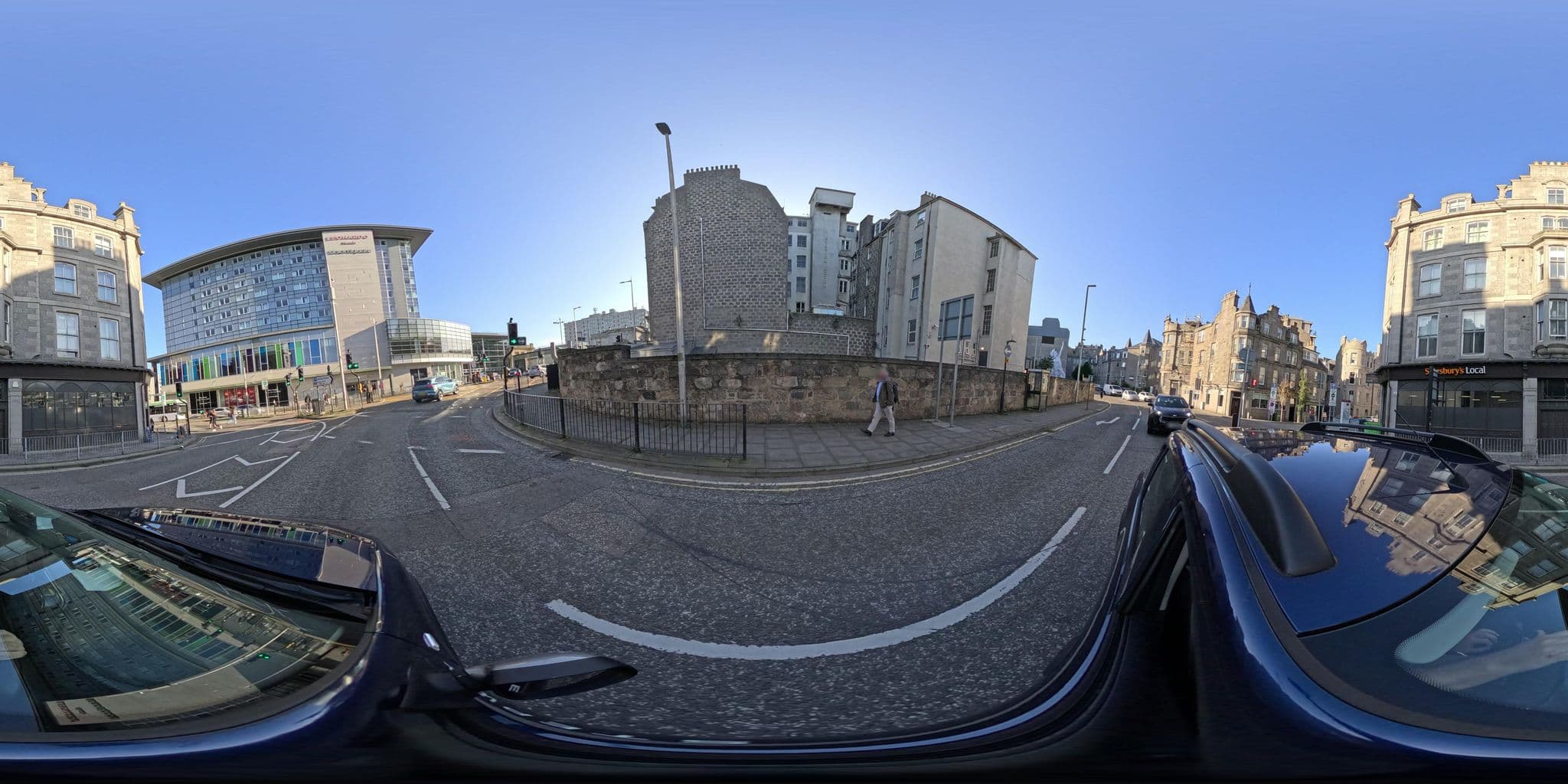Street view near Bluetree Apartments Guild Street City Center, Aberdeen — © coetserw (CC BY-SA · Mapillary)