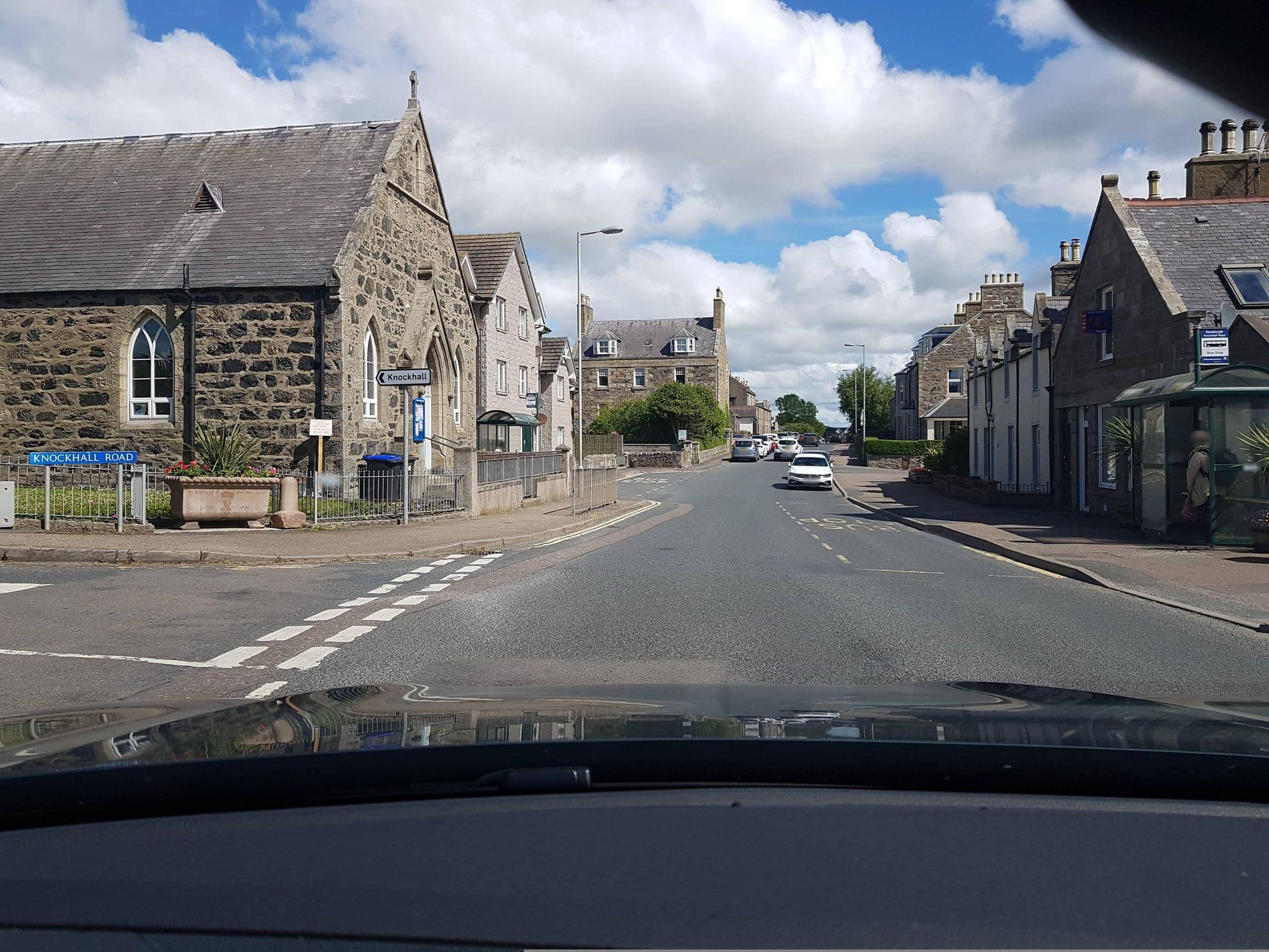 Street view near Rose Cottage Self Catering Newburgh, Ellon — © toho (CC BY-SA · Mapillary)