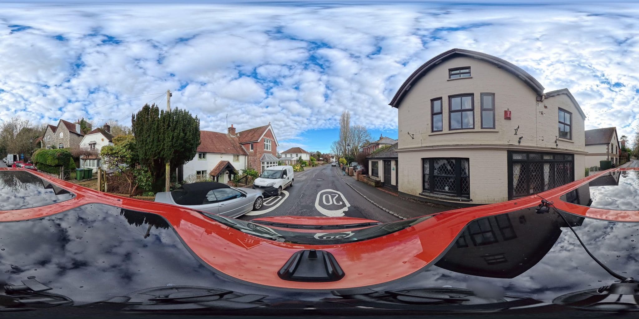 Street view near Best Western Old Tollgate Hotel, Steyning — © BlizzardBorn42Car (CC BY-SA · Mapillary)