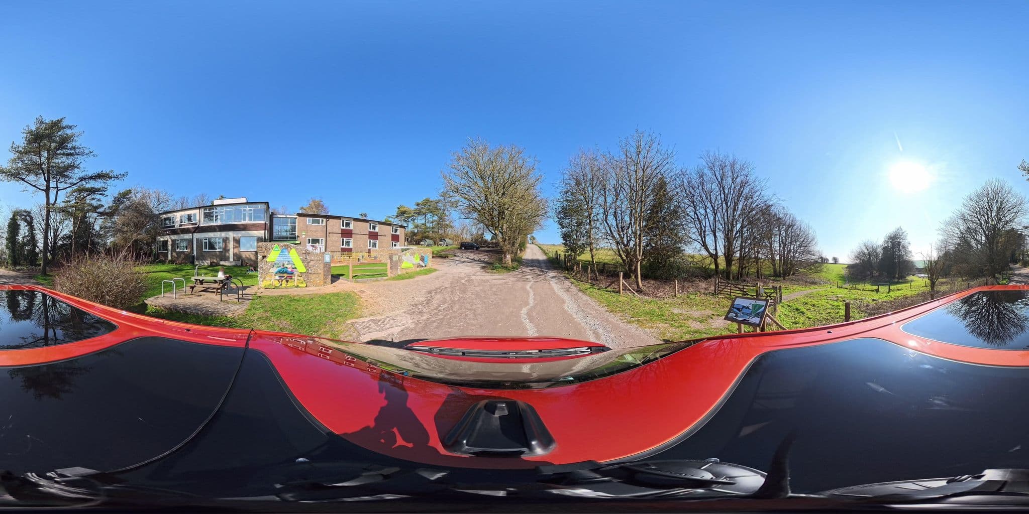 Street view near YHA Truleigh Hill, Steyning — © BlizzardBorn42Car (CC BY-SA · Mapillary)