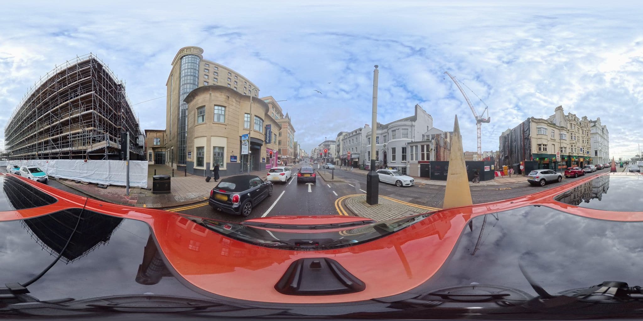 Street view near Zaf UK, Brighton — © BlizzardBorn42Car (CC BY-SA · Mapillary)
