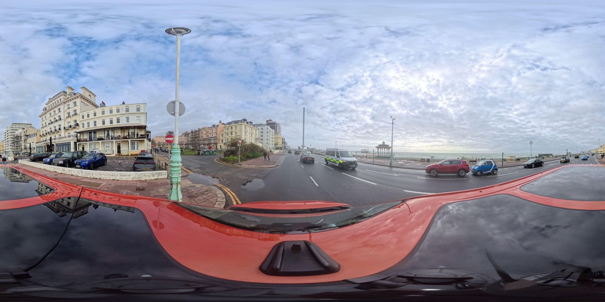 Street view near The Belgrave Hotel Brighton, Hove — © BlizzardBorn42Car (CC BY-SA · Mapillary)