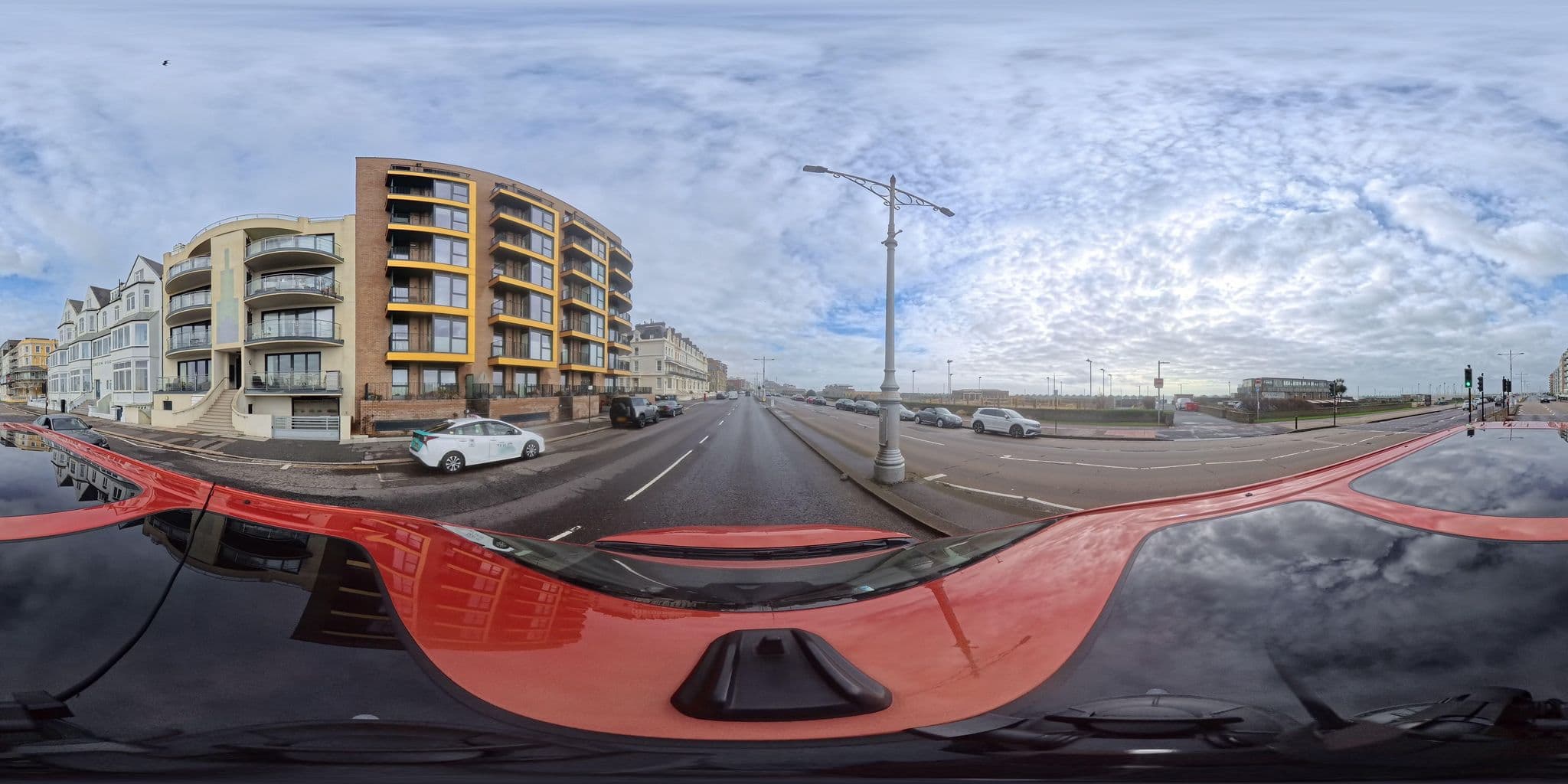 Street view near Sackville Hotel, Hove — © BlizzardBorn42Car (CC BY-SA · Mapillary)