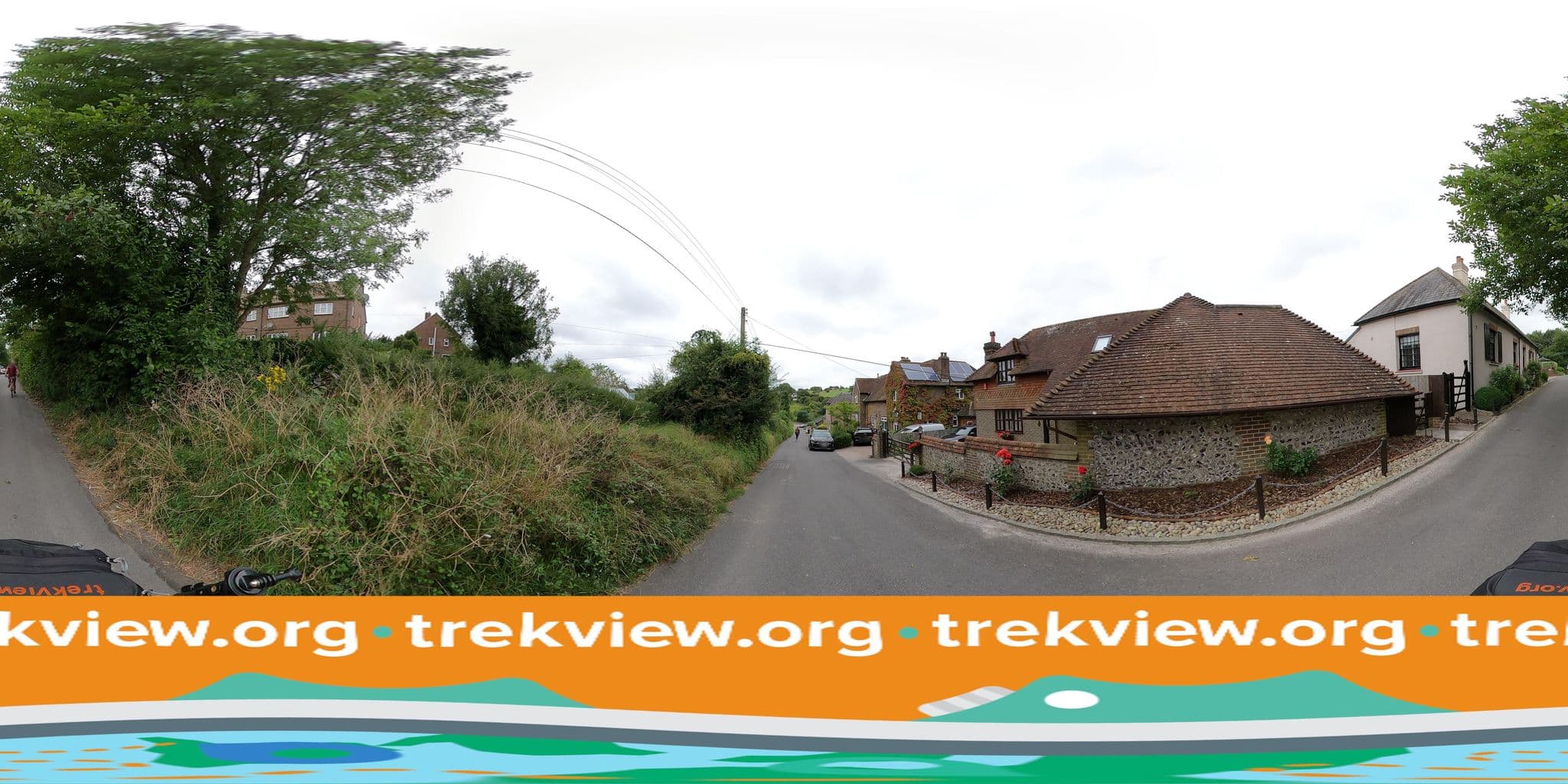 Street view near Duck Lodge B&B, Hassocks — © trekviewed (CC BY-SA · Mapillary)