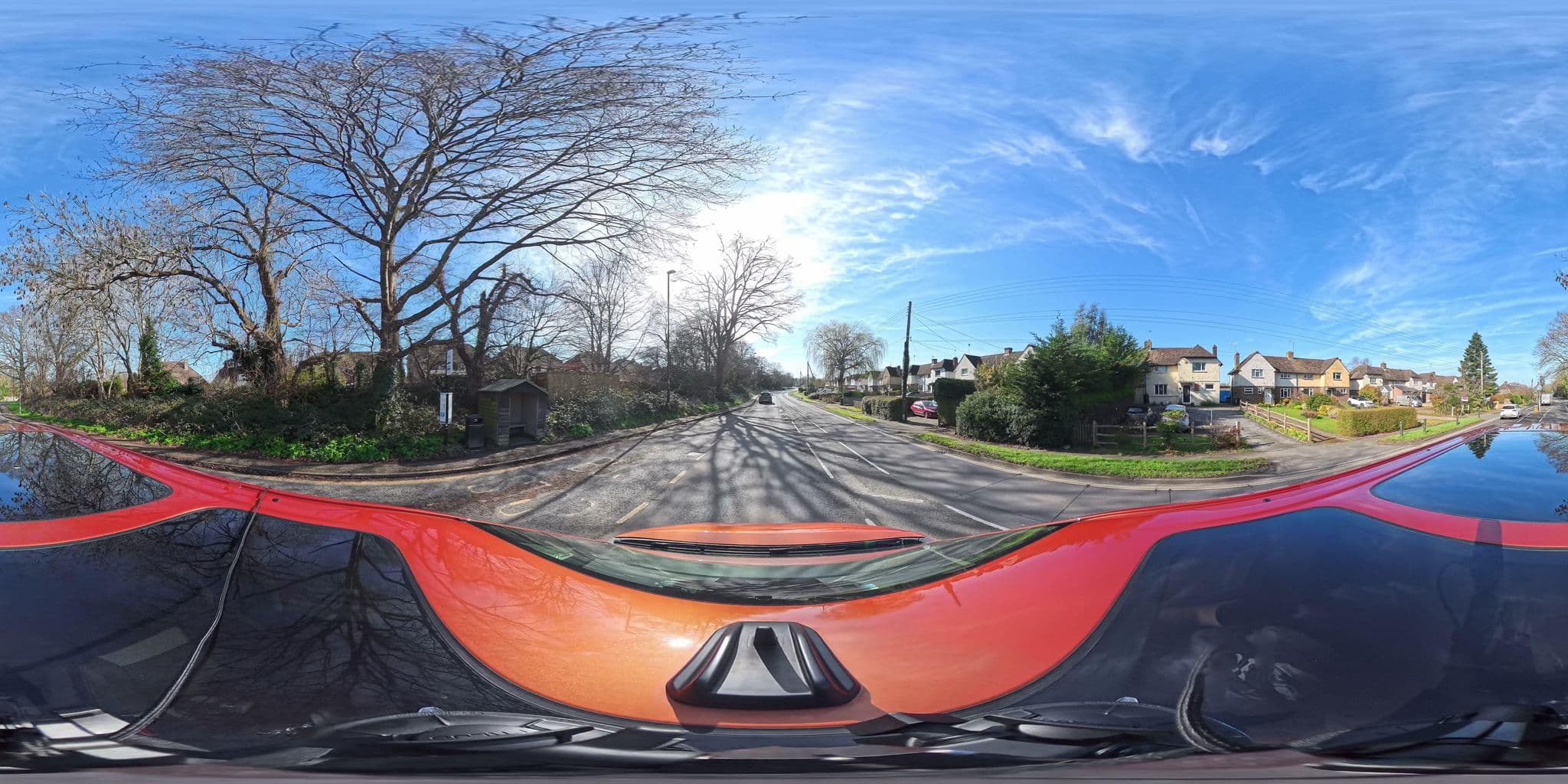 Street view near New Close Farm, Hassocks — © BlizzardBorn42Car (CC BY-SA · Mapillary)