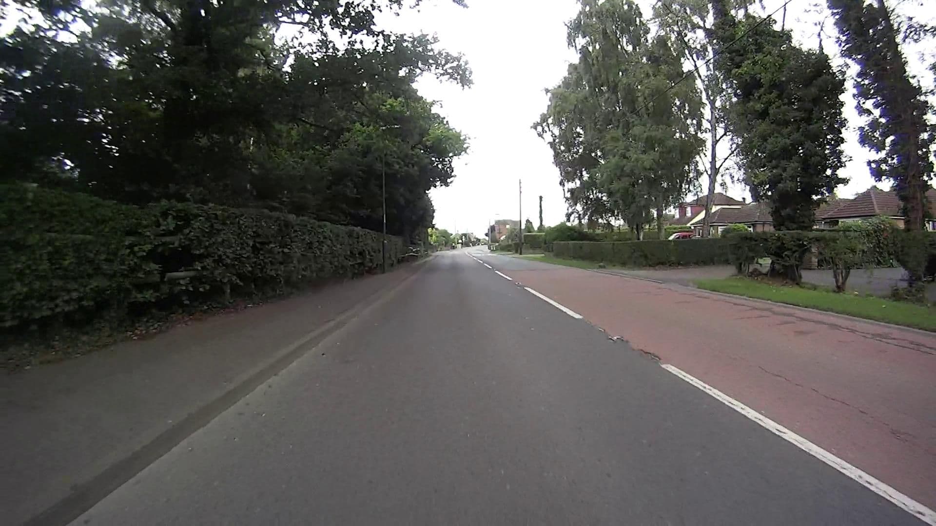 Street view near Little Cophall, Copthorne — © daveemtb (CC BY-SA · Mapillary)
