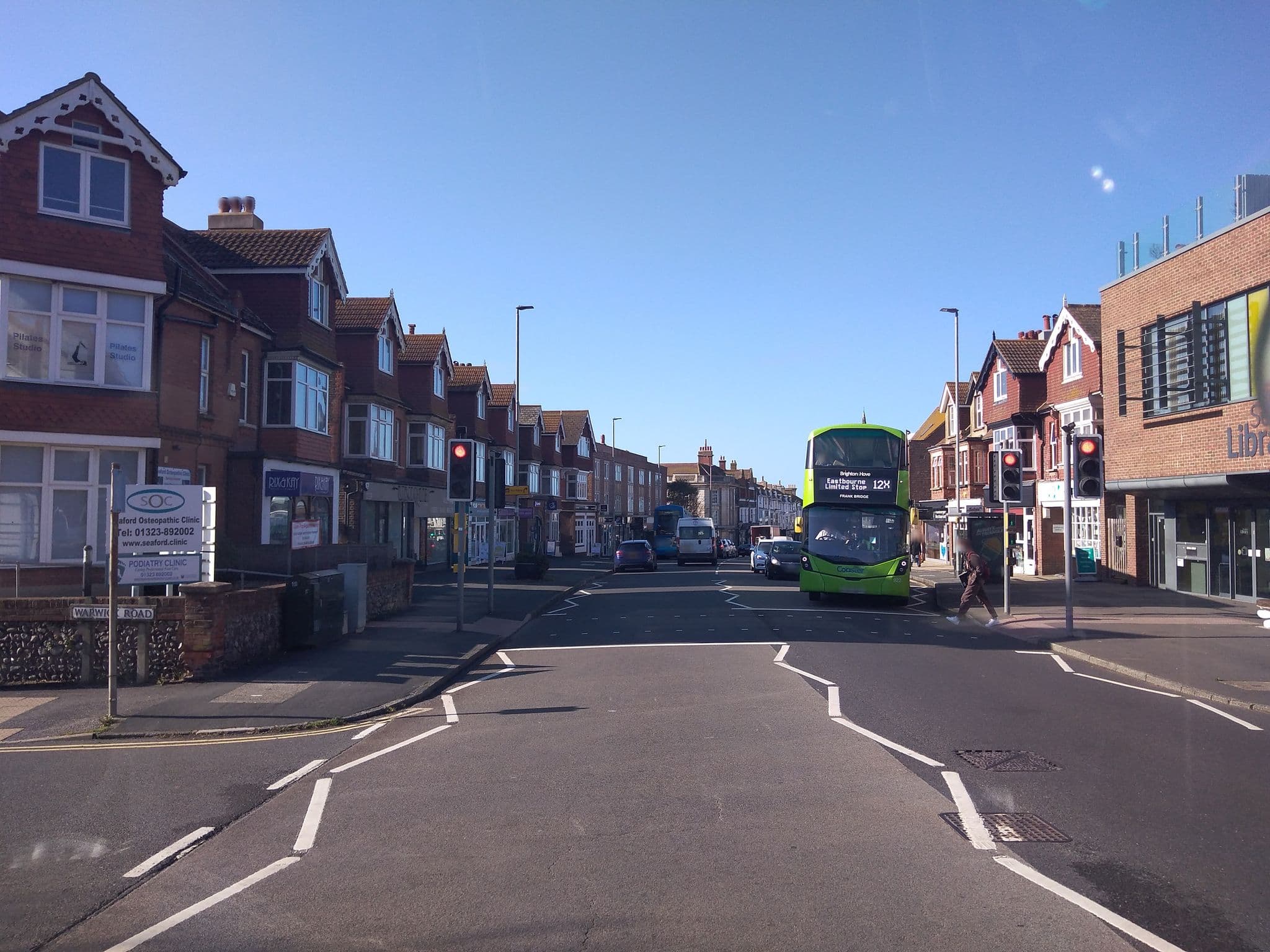 Street view near Cranleigh House Bed & Breakfast, Seaford — © andreste96 (CC BY-SA · Mapillary)