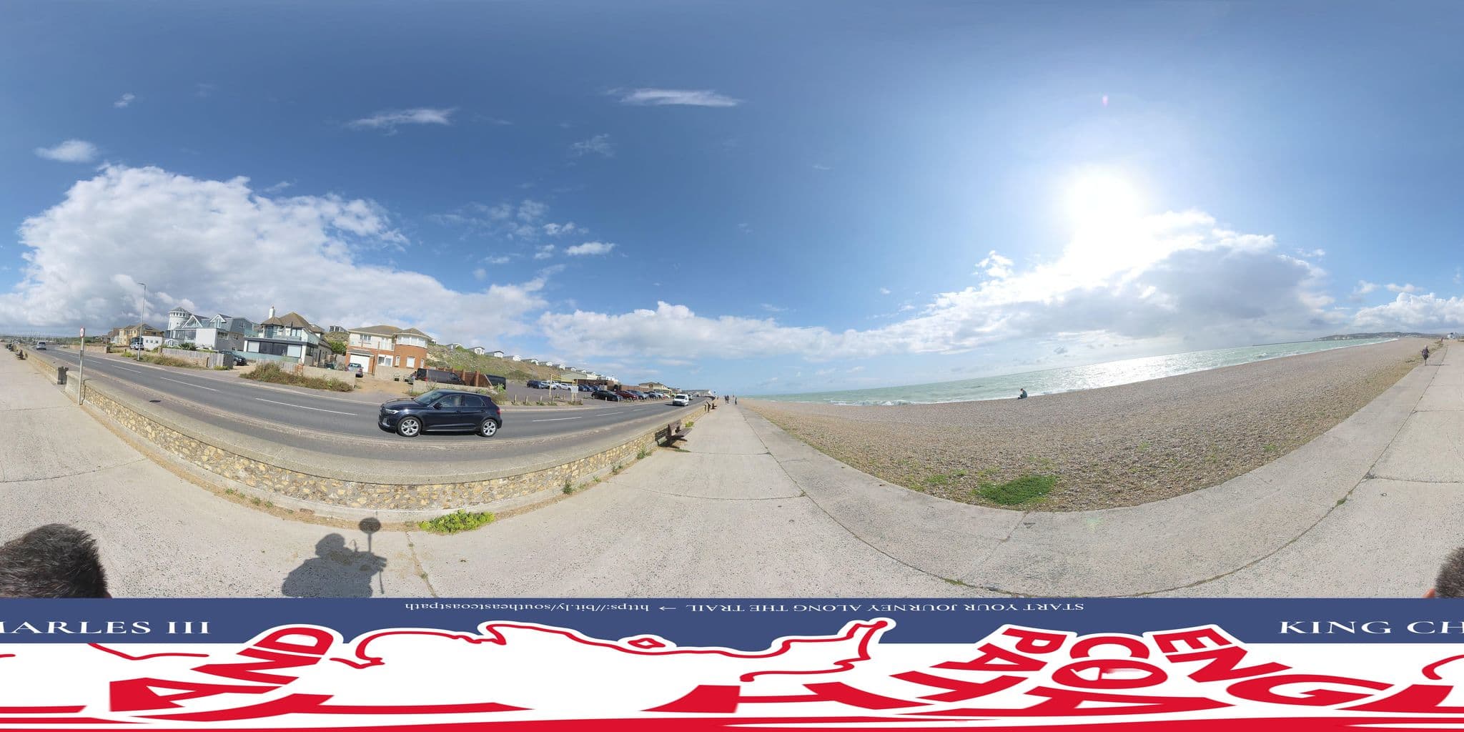 Street view near The Buckle Seaford, Seaford — © EnglandCoastPath (CC BY-SA · Mapillary)