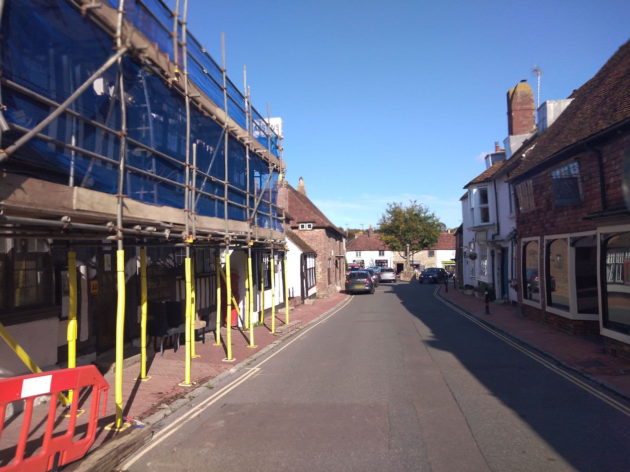 Street view near The Star Alfriston, Seaford — © andreste96 (CC BY-SA · Mapillary)