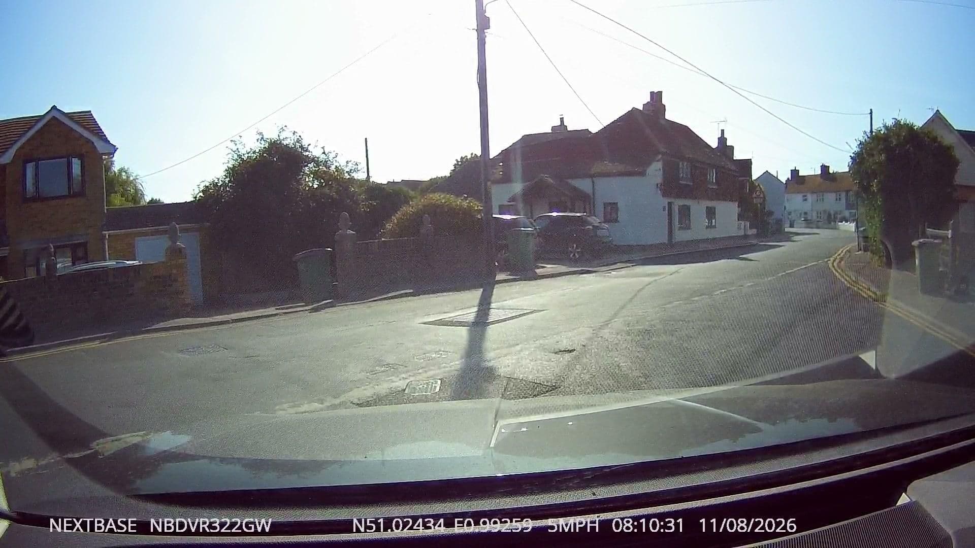 Street view near Dr Syns Guest House, Dymchurch — © tallguy (CC BY-SA · Mapillary)