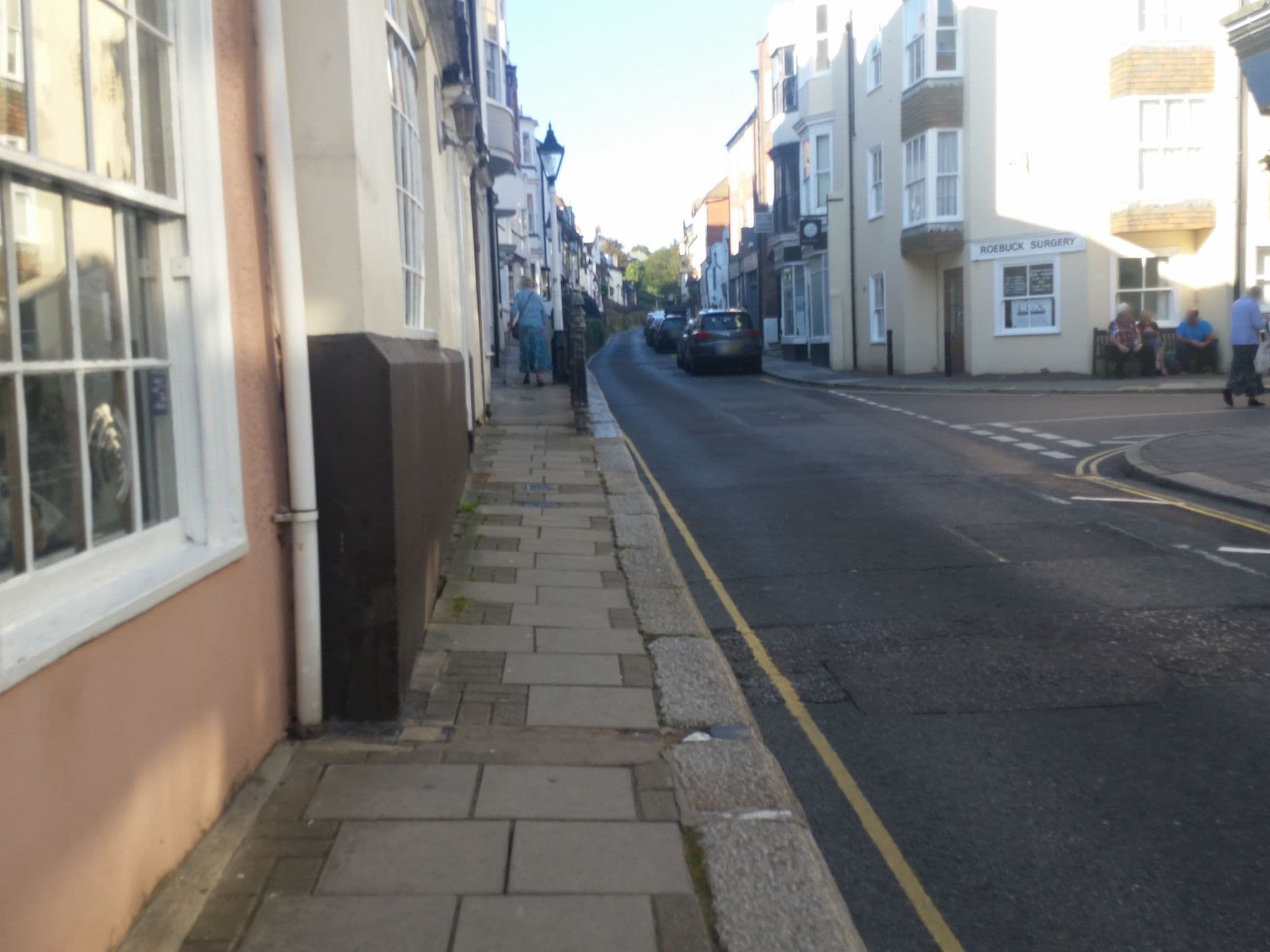 Street view near The Old Bank House, Hastings — © matth81 (CC BY-SA · Mapillary)
