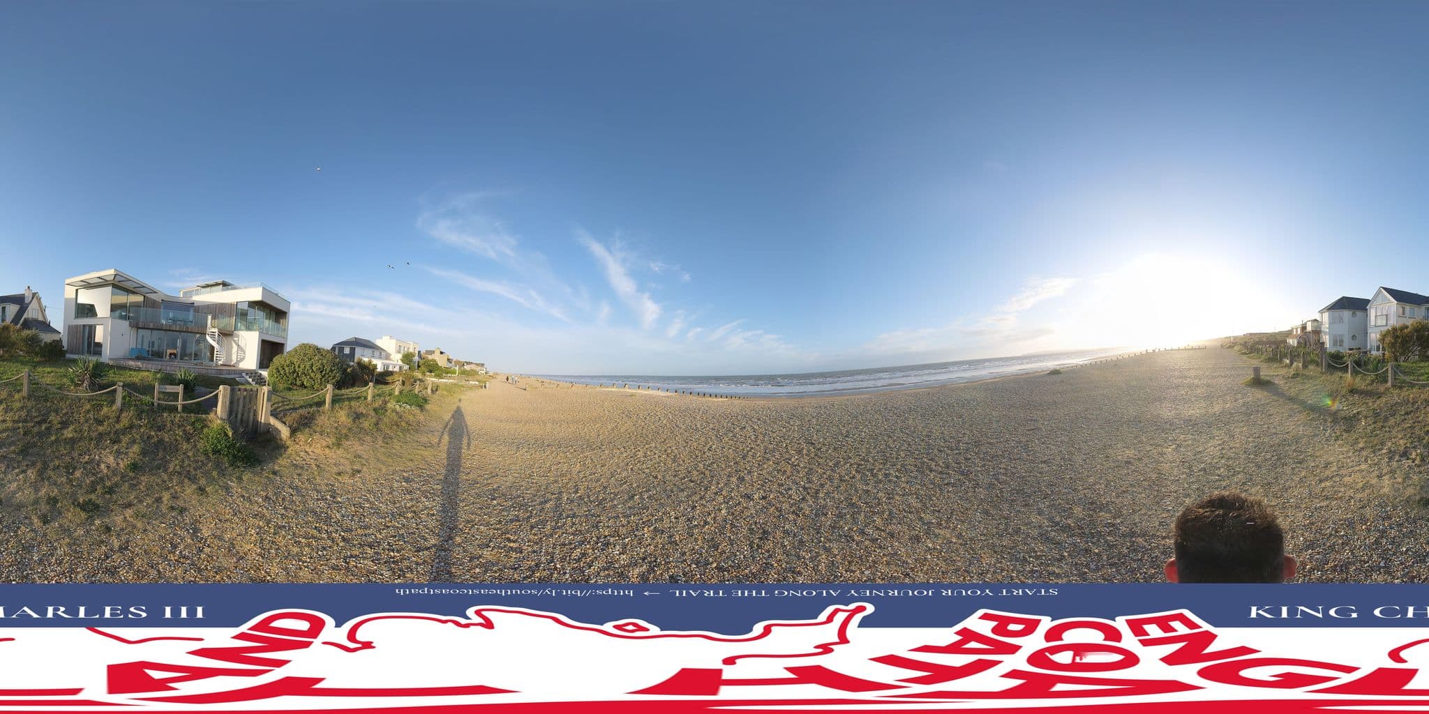 Street view near Seabreezes Cottage, Camber — © EnglandCoastPath (CC BY-SA · Mapillary)