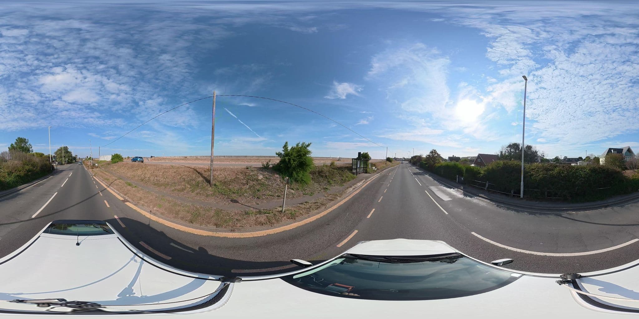 Street view near Wenvoe House, St Mary's Bay — © osmplus_org (CC BY-SA · Mapillary)